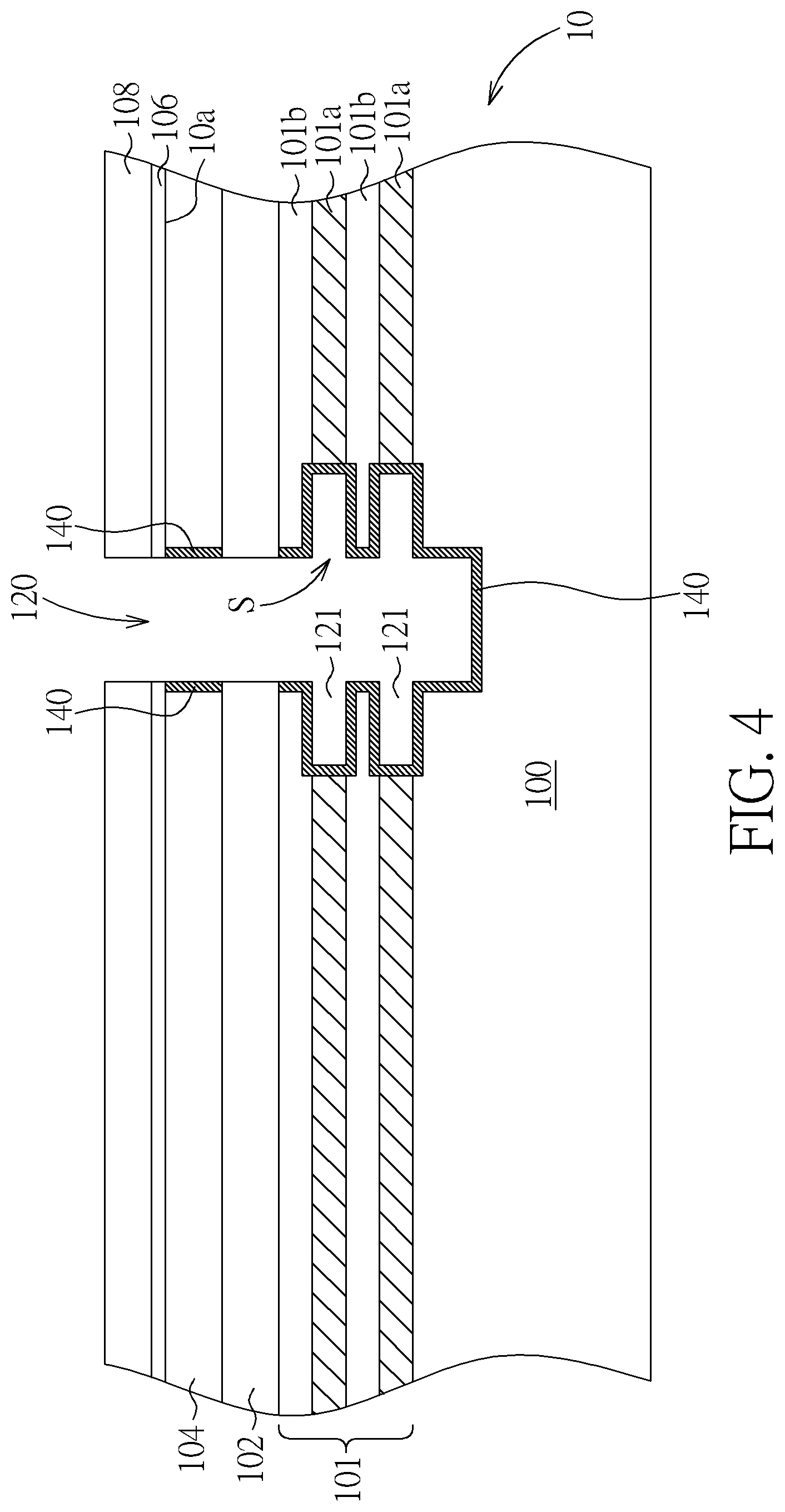 Patent US11776992 Figure 4 – Trench capacitor having improved capacitance and fabrication method thereof
