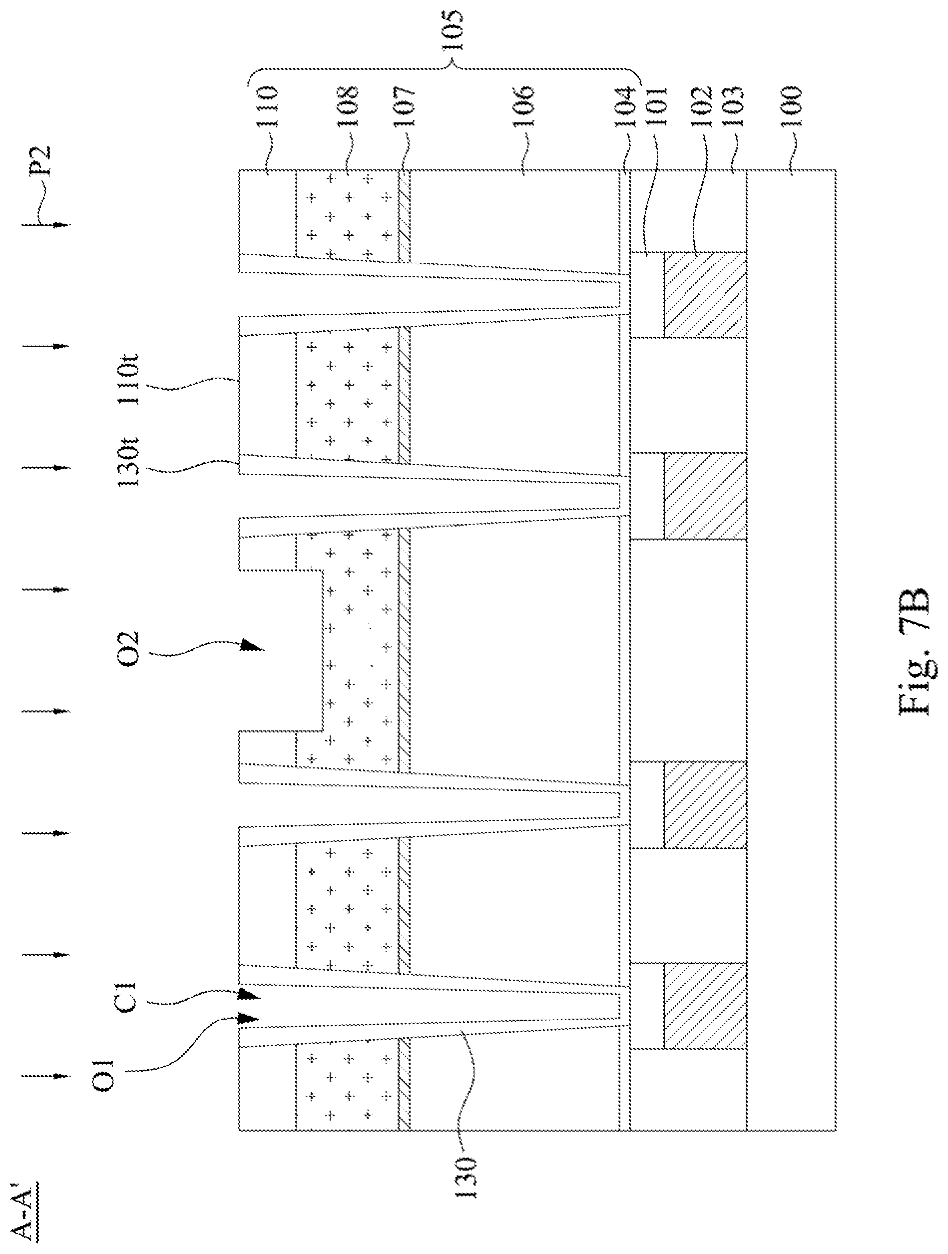 Patent US11776993 Figure 13 – Capacitor array and method for forming the same