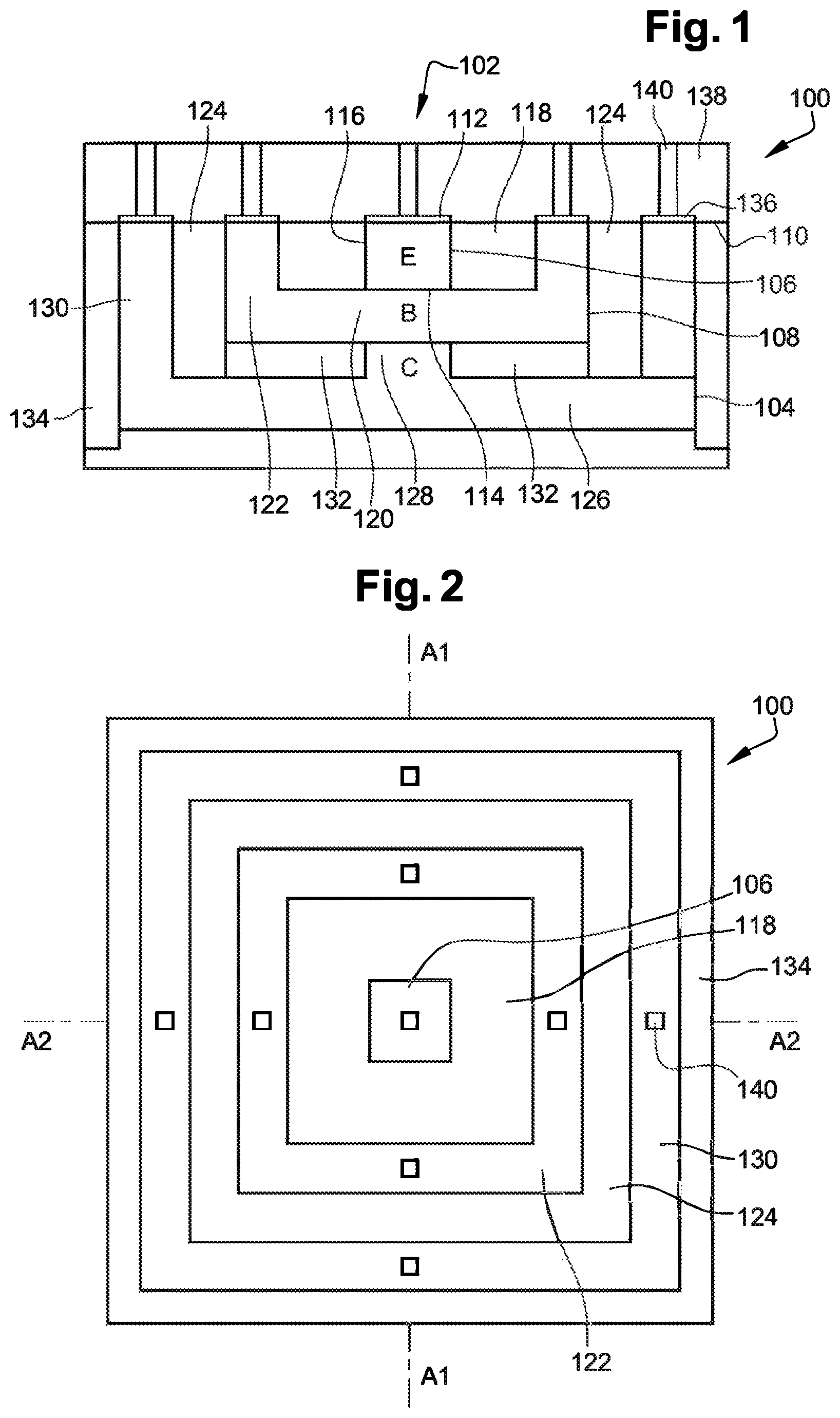 Patent US11776995 — Device comprising a transistor — Figure 1