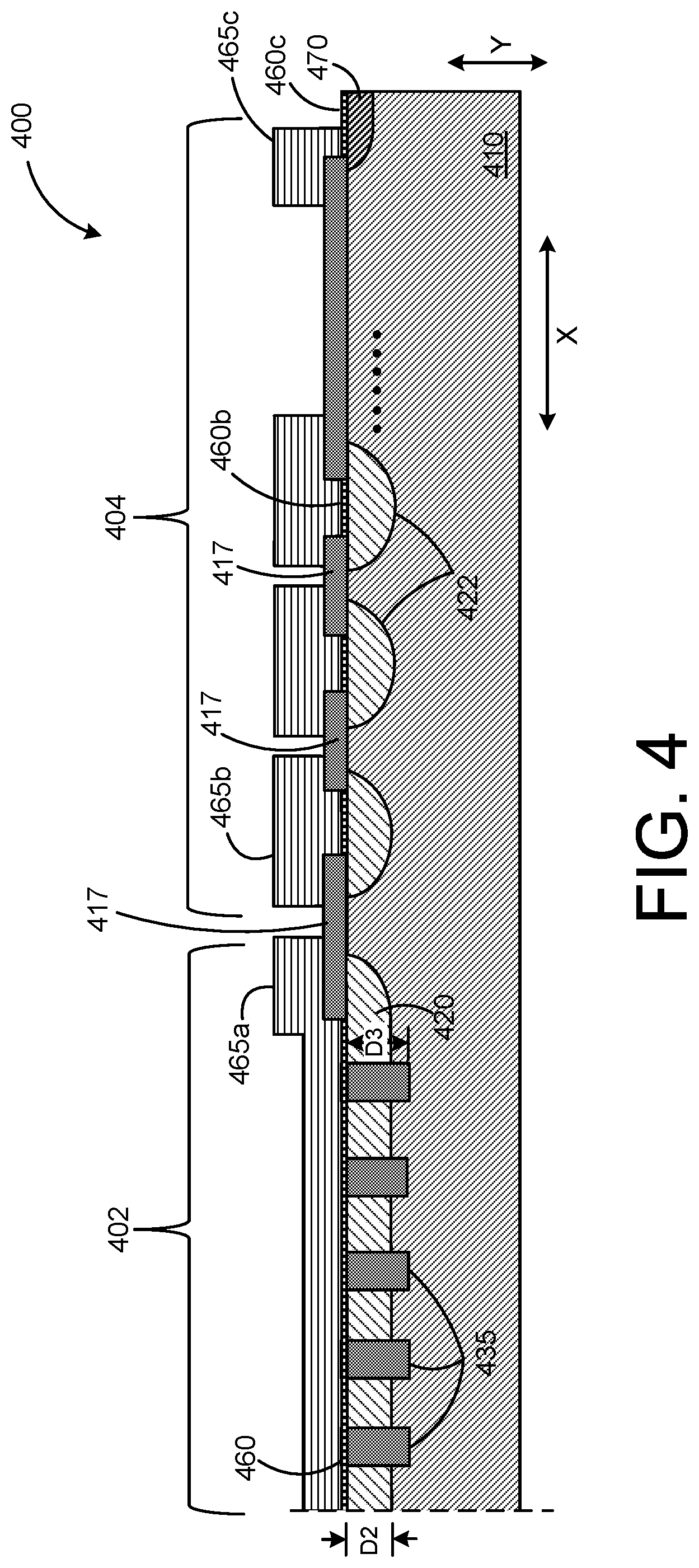 Patent US11776997 Figure 4 – Reverse recovery charge reduction in semiconductor devices