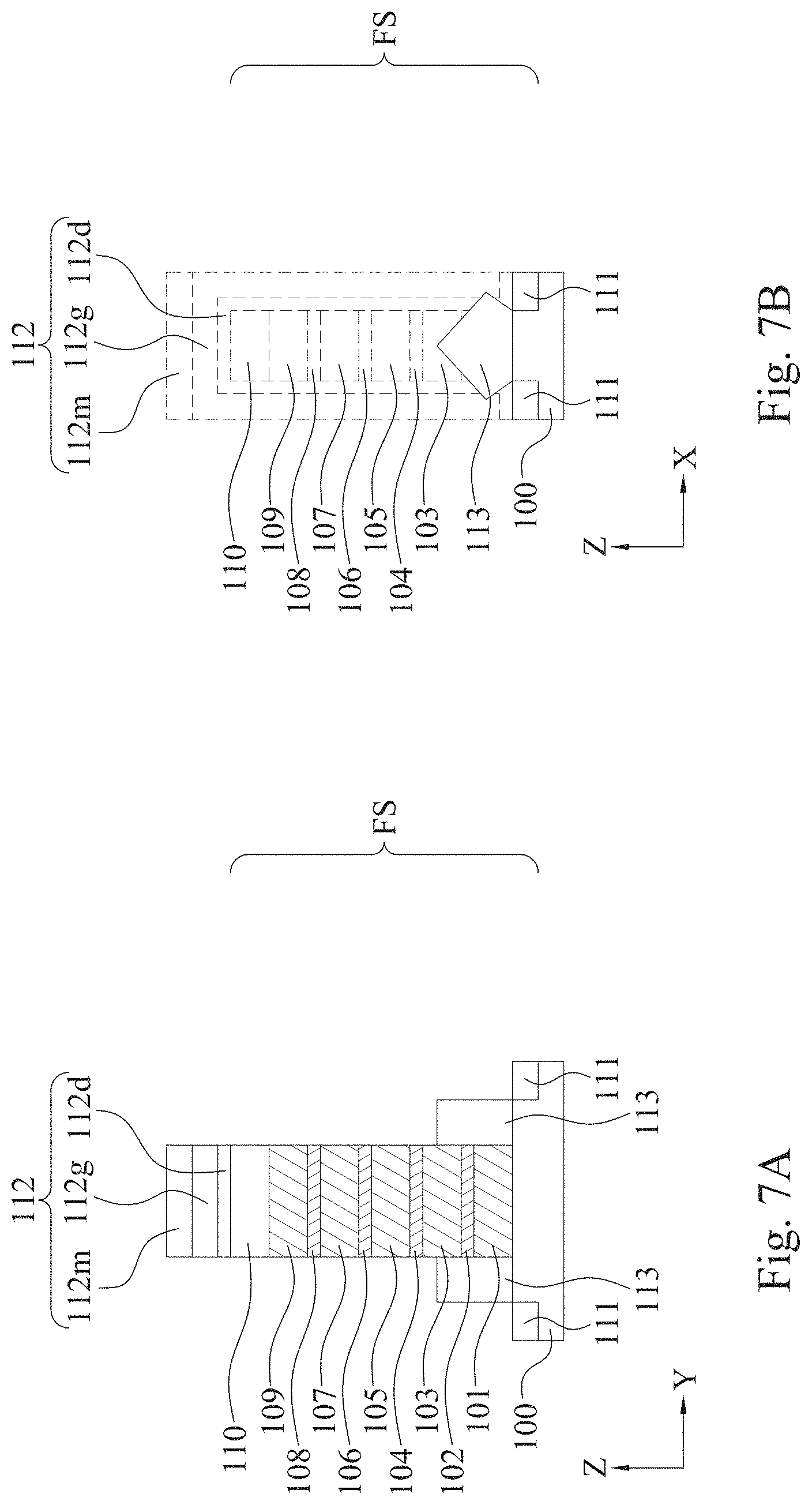 Patent US11776998 Figure 7 – Gate-all-around device
