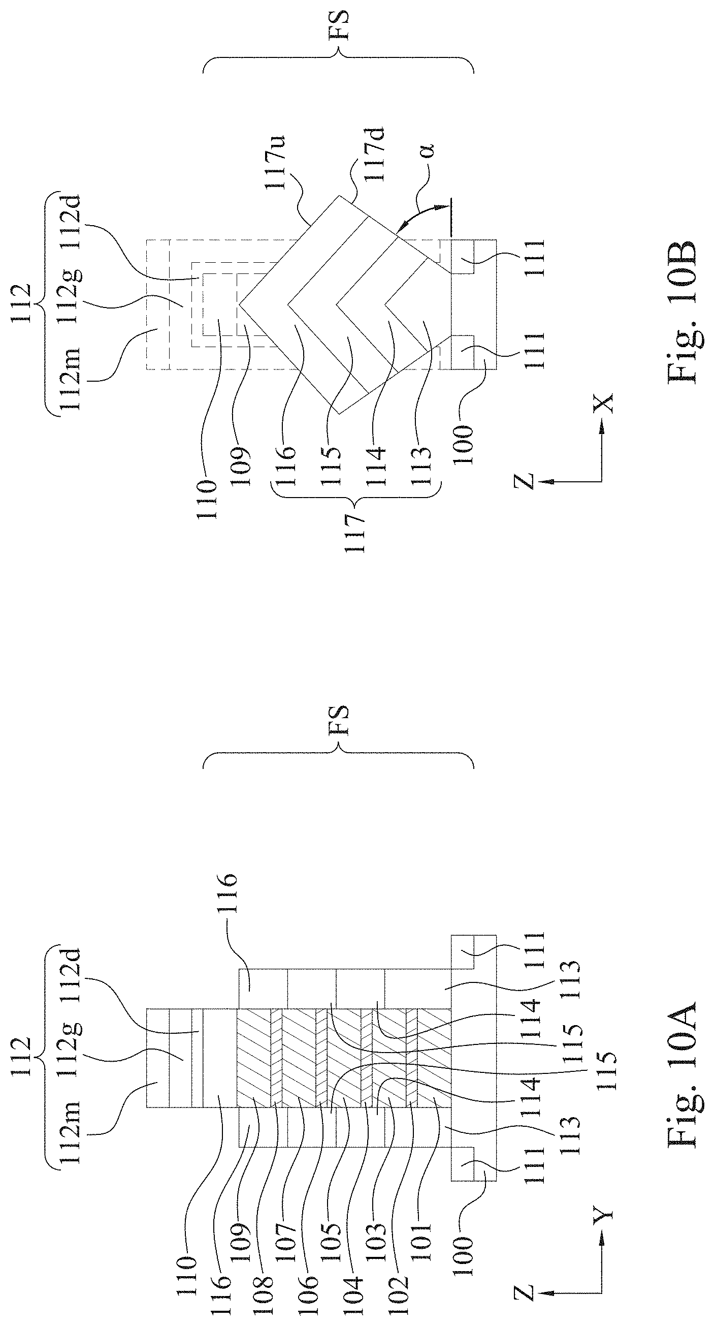 Patent US11776998 Figure 10 – Gate-all-around device