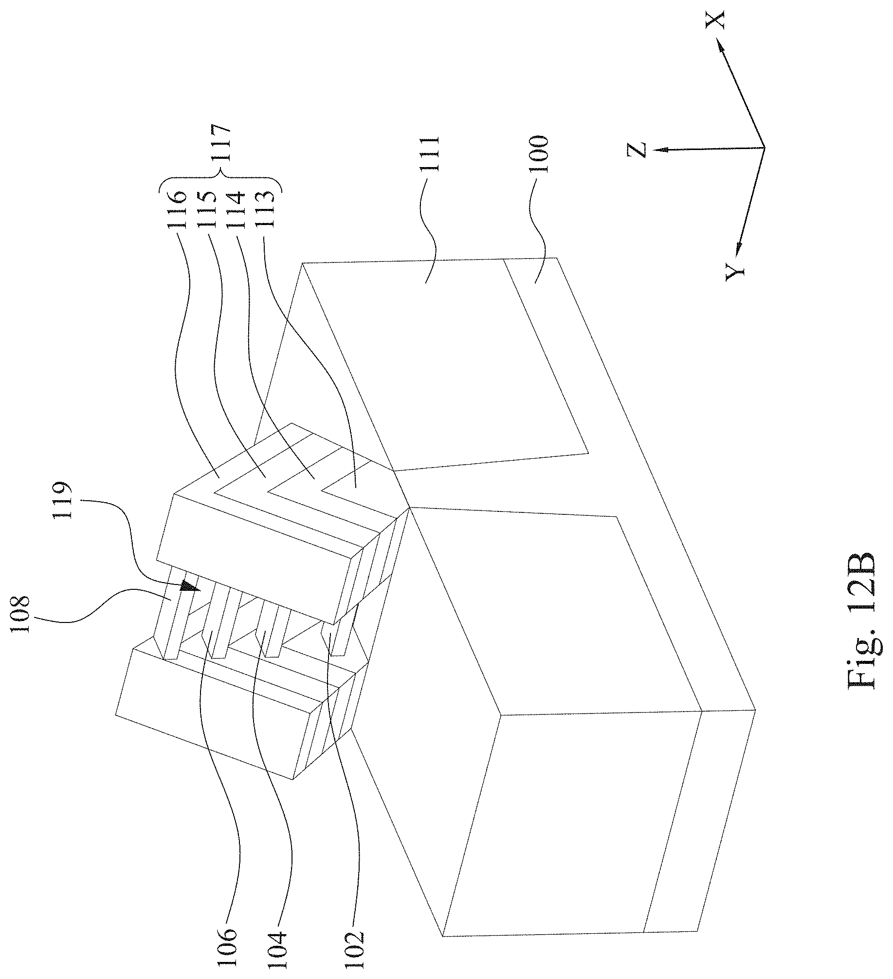 Patent US11776998 Figure 13 – Gate-all-around device