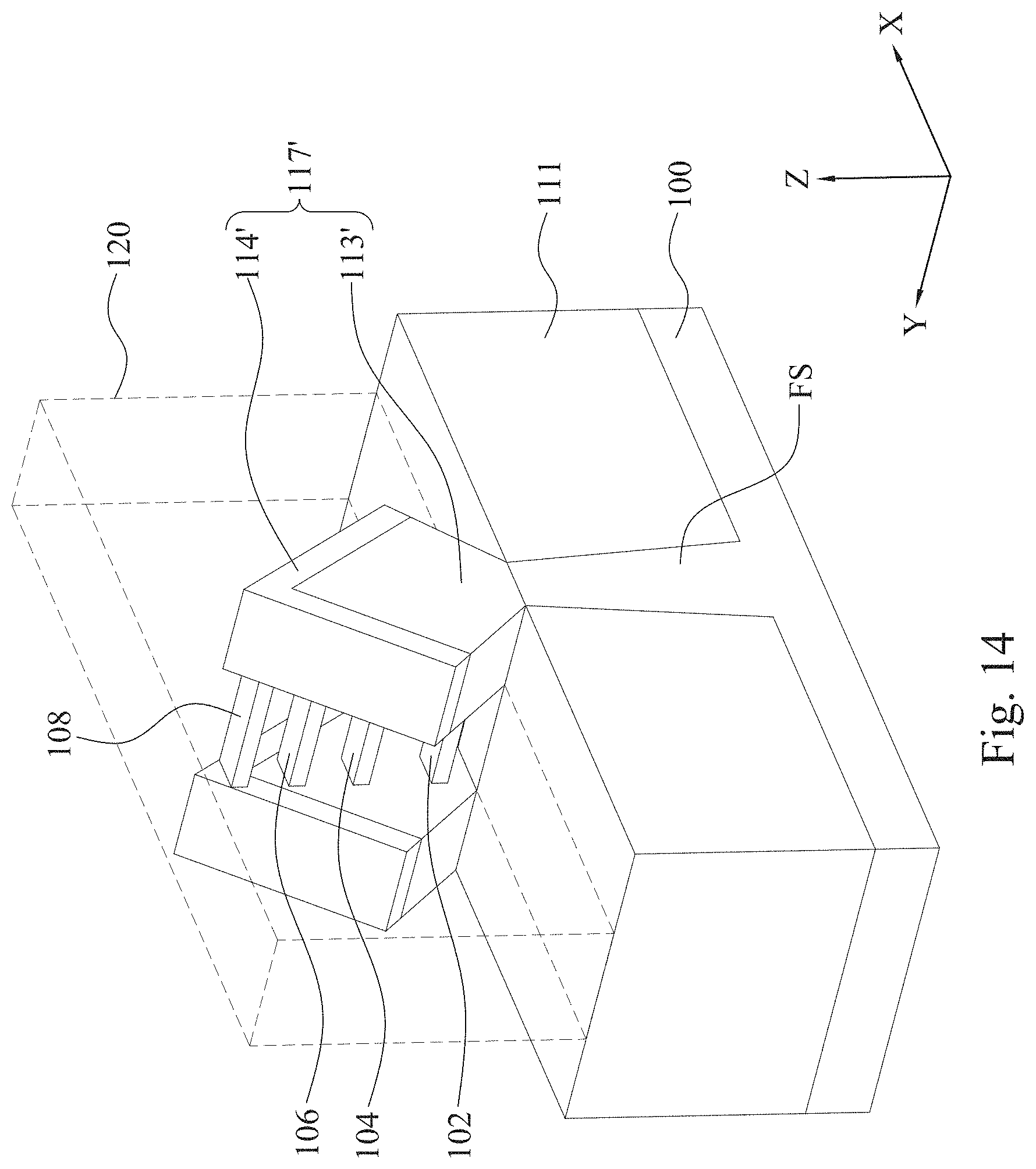 Patent US11776998 Figure 15 – Gate-all-around device