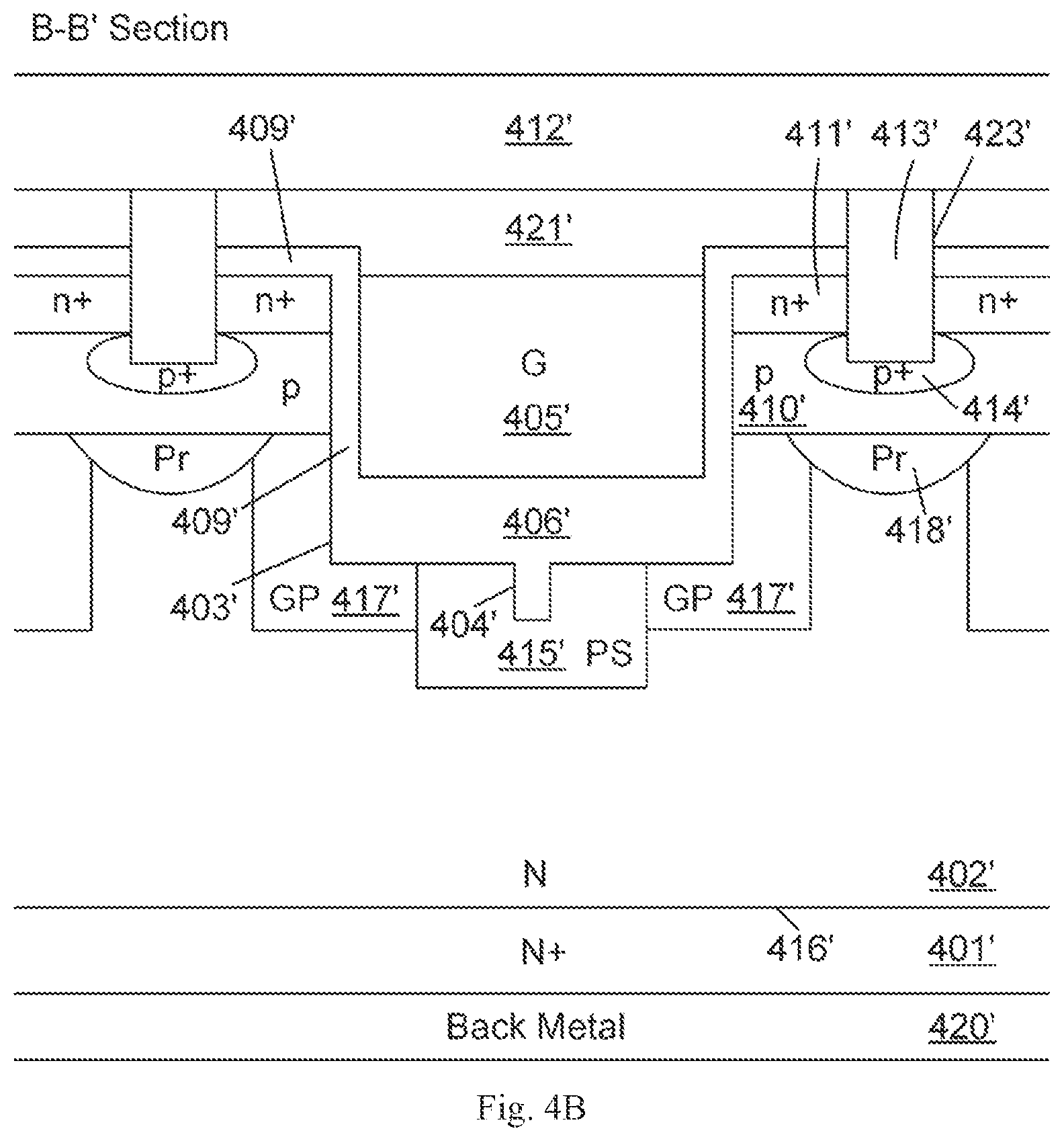 Patent US11777000 Figure 6 – SiC trench MOSFET with low on-resistance and switching loss