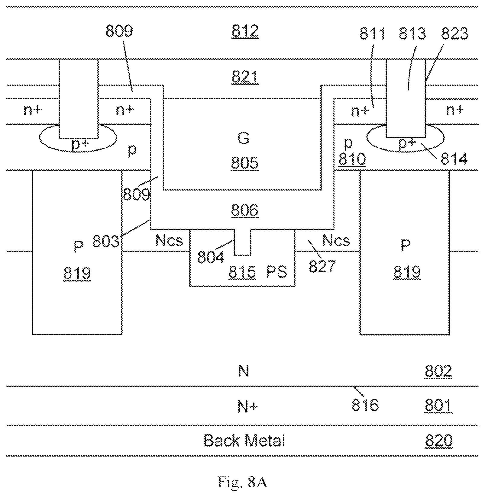 Patent US11777000 Figure 11 – SiC trench MOSFET with low on-resistance and switching loss