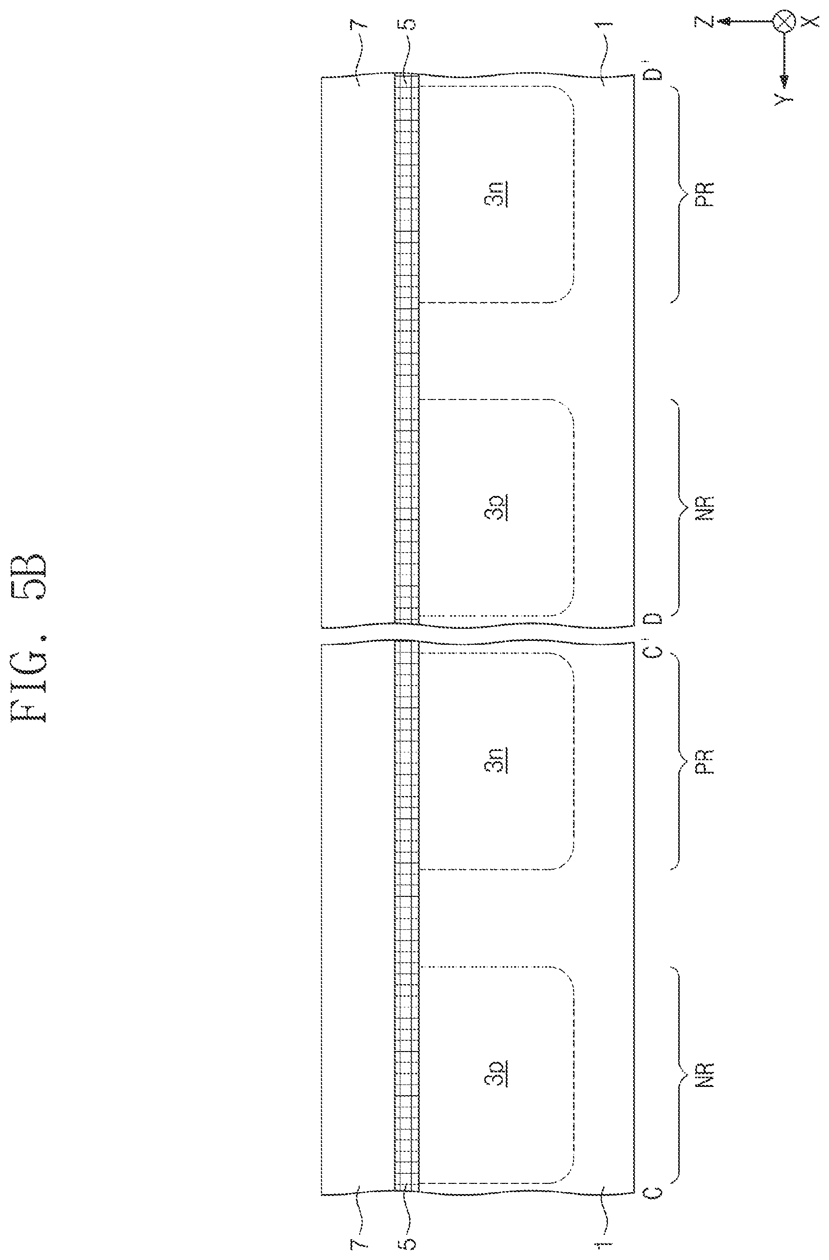 Patent US11777001 Figure 8 – Semiconductor device including superlattice pattern