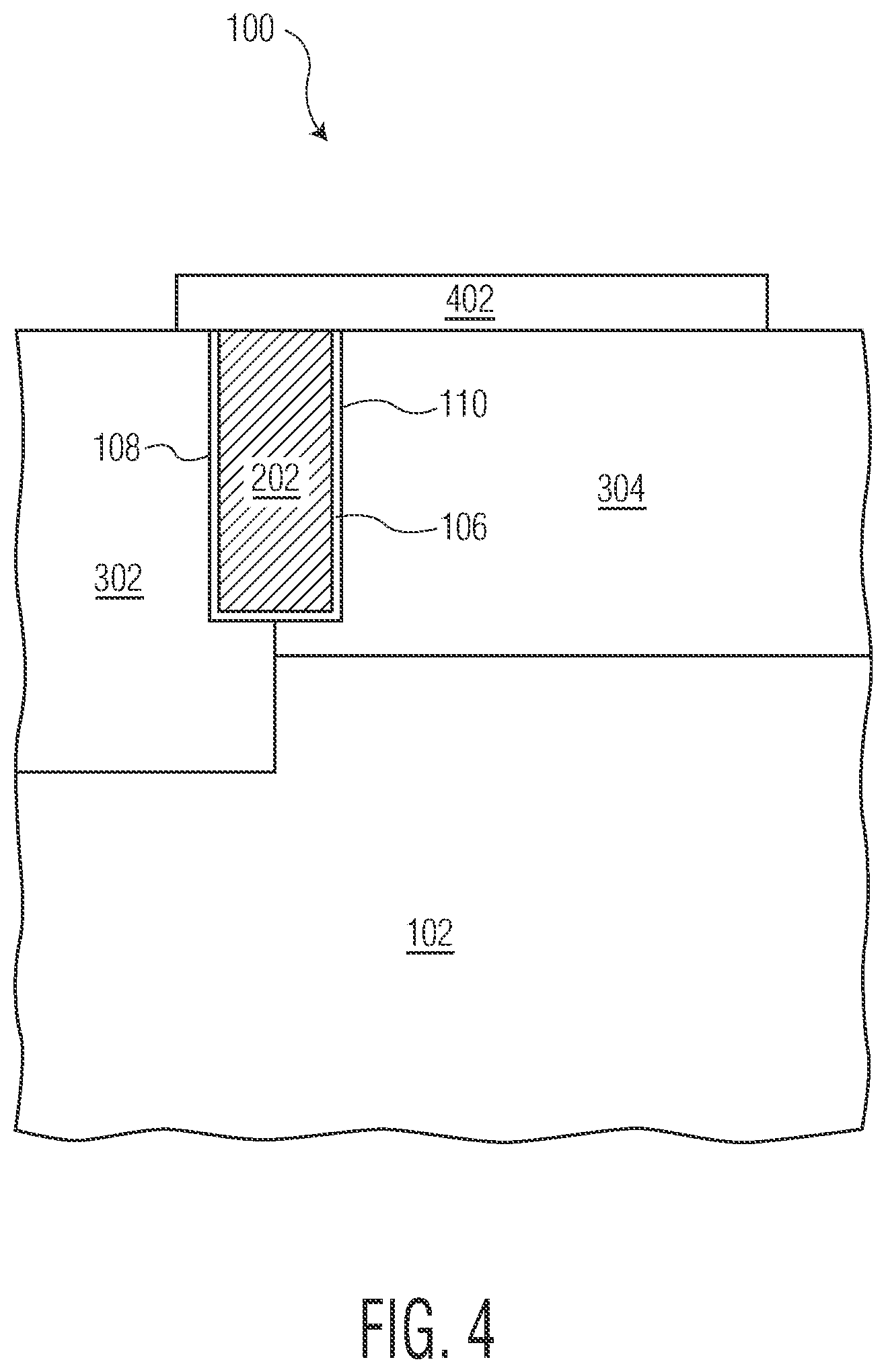 Patent US11777002 Figure 4 – Laterally-diffused metal-oxide semiconductor transistor and method therefor