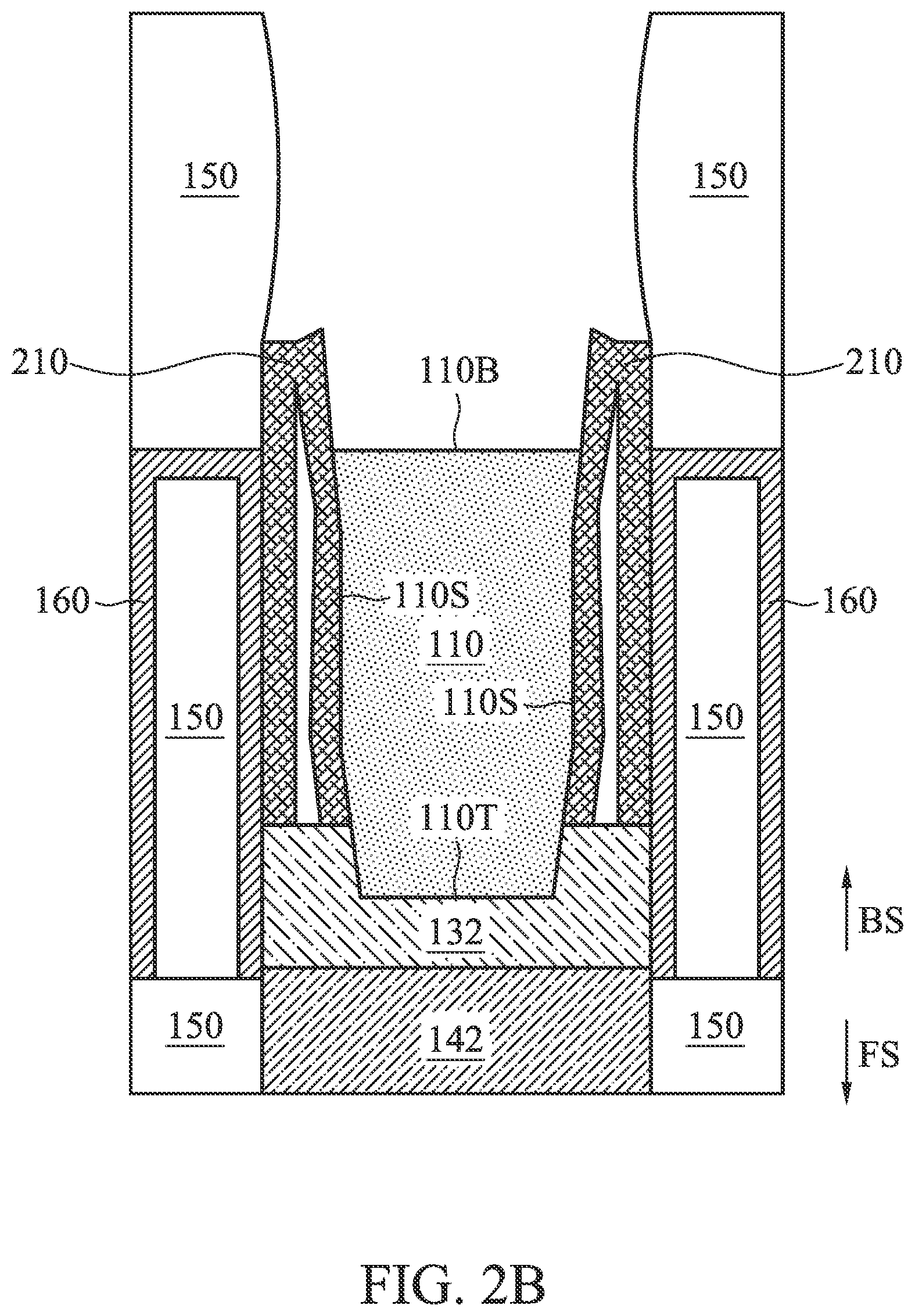 Patent US11777003 Figure 4 – Semiconductor structure with wraparound backside amorphous layer