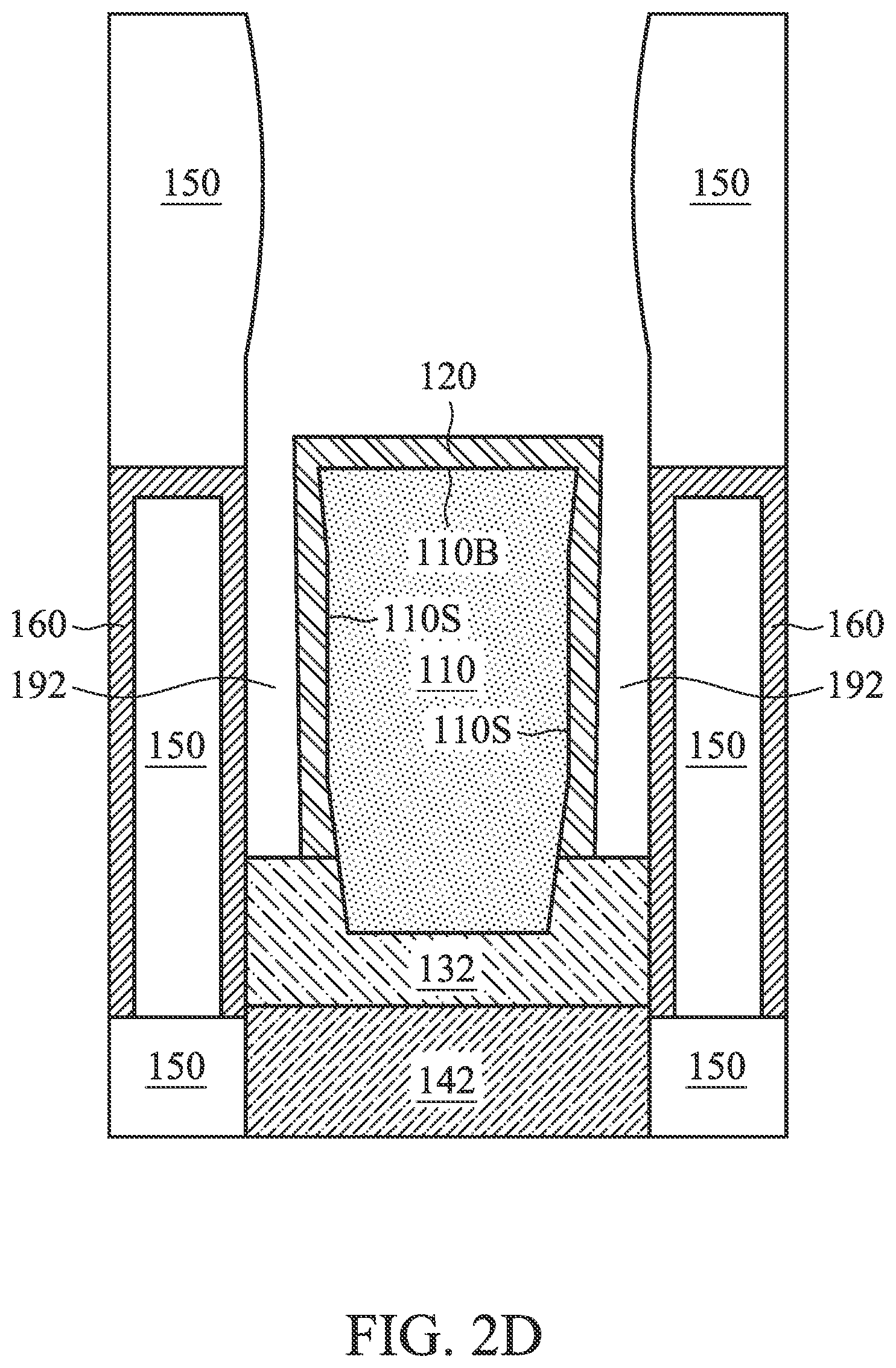 Patent US11777003 Figure 6 – Semiconductor structure with wraparound backside amorphous layer