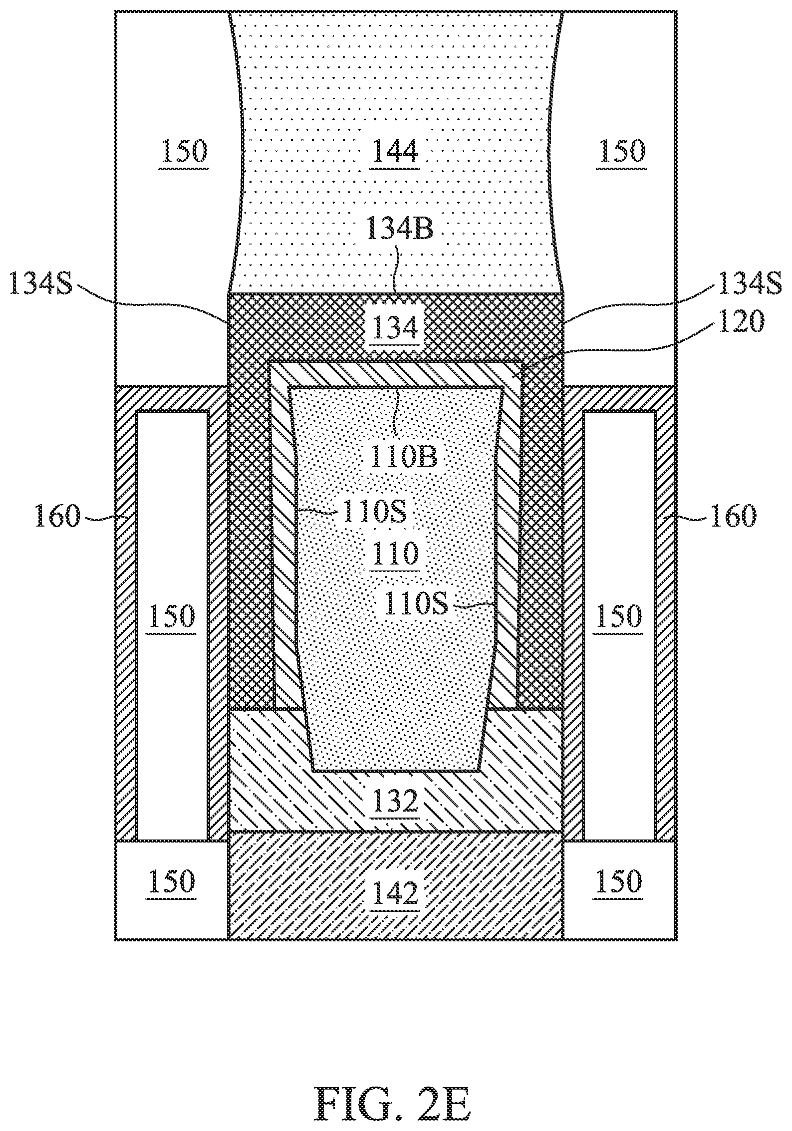 Patent US11777003 Figure 7 – Semiconductor structure with wraparound backside amorphous layer
