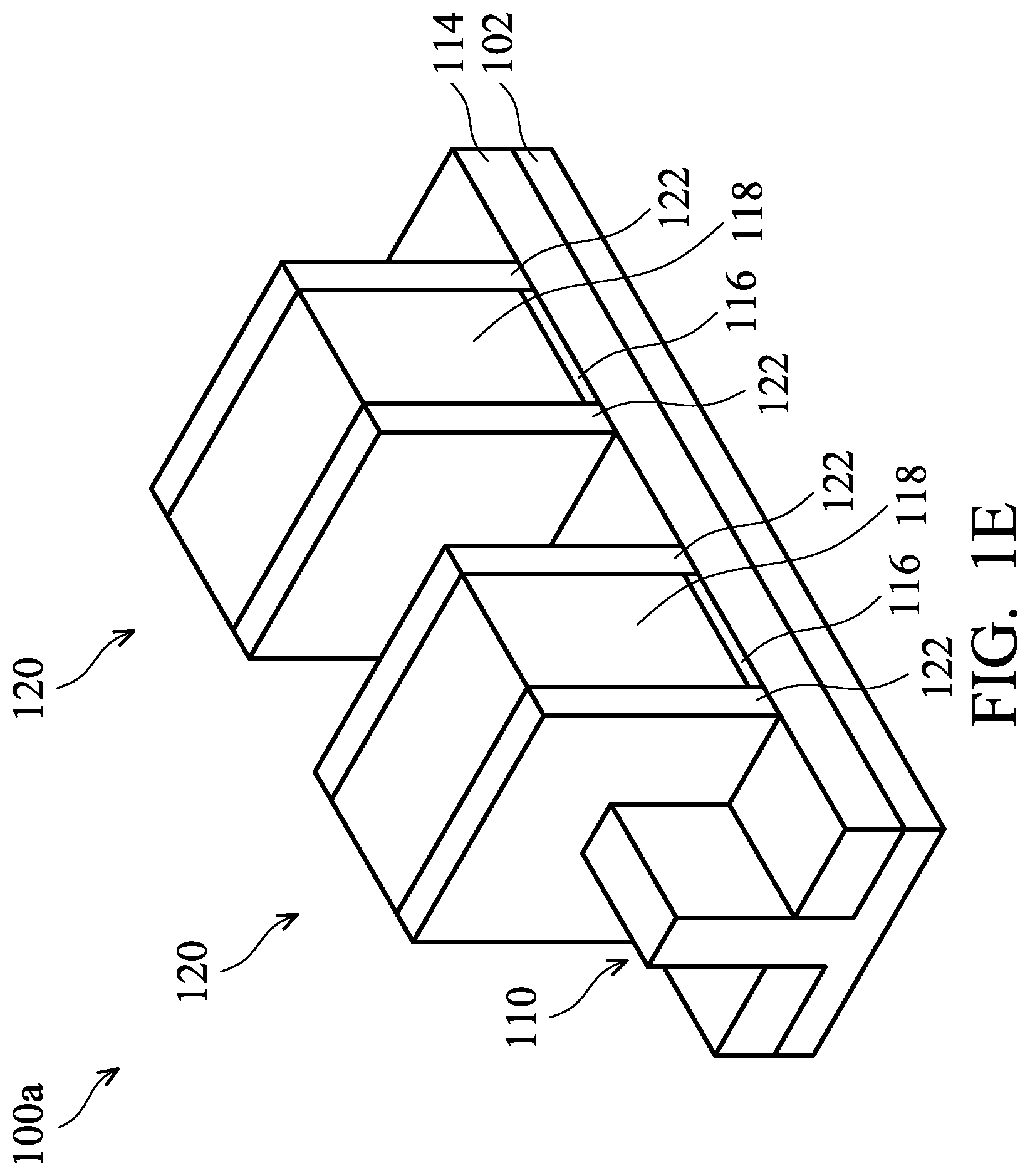 Patent US11777004 Figure 5 – Fin field effect transistor (FinFET) device structure and method for forming the same