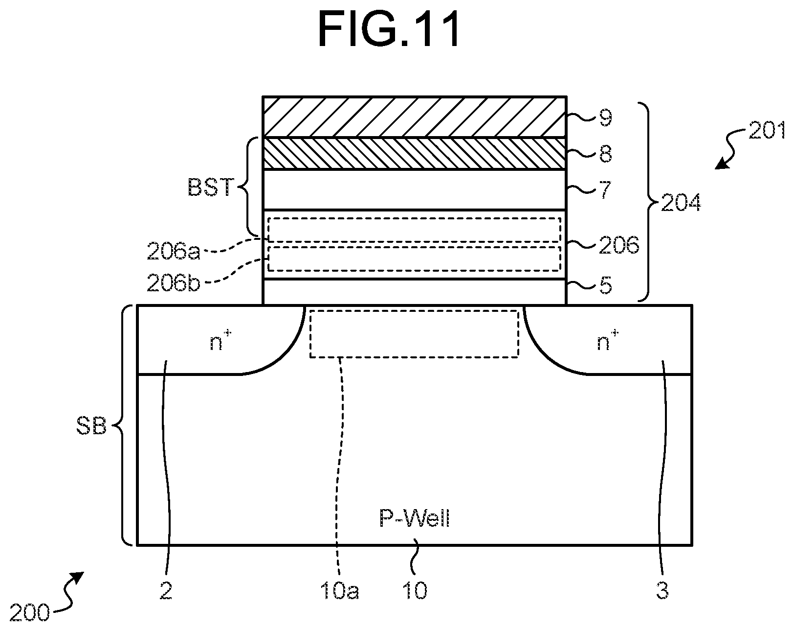 Patent US11777006 Figure 14 – Nonvolatile memory device