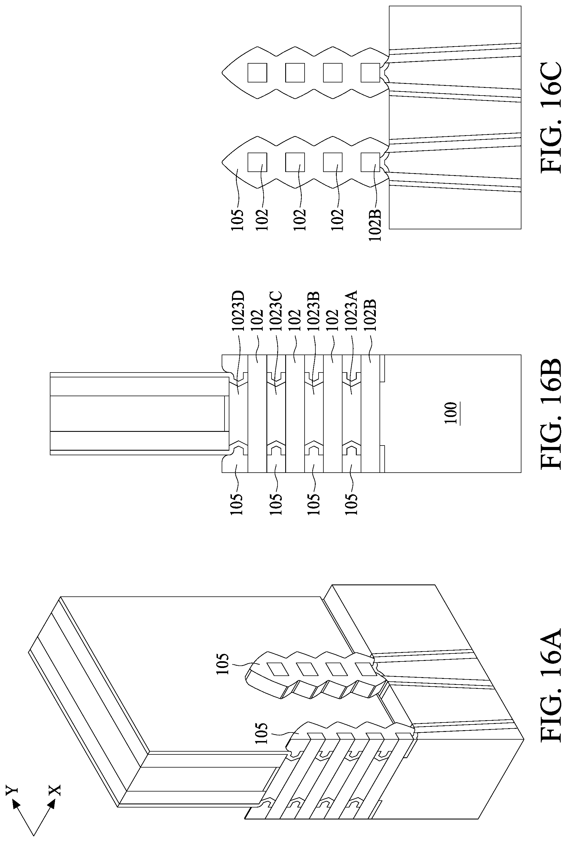 Patent US11777008 Figure 17 – Gate-all-around structure and manufacturing method for the same