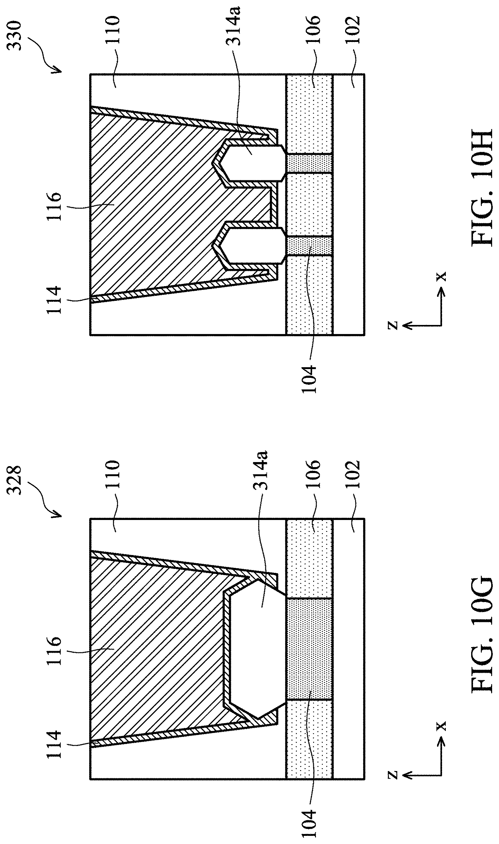 Patent US11777009 Figure 14 – Contacts for highly scaled transistors