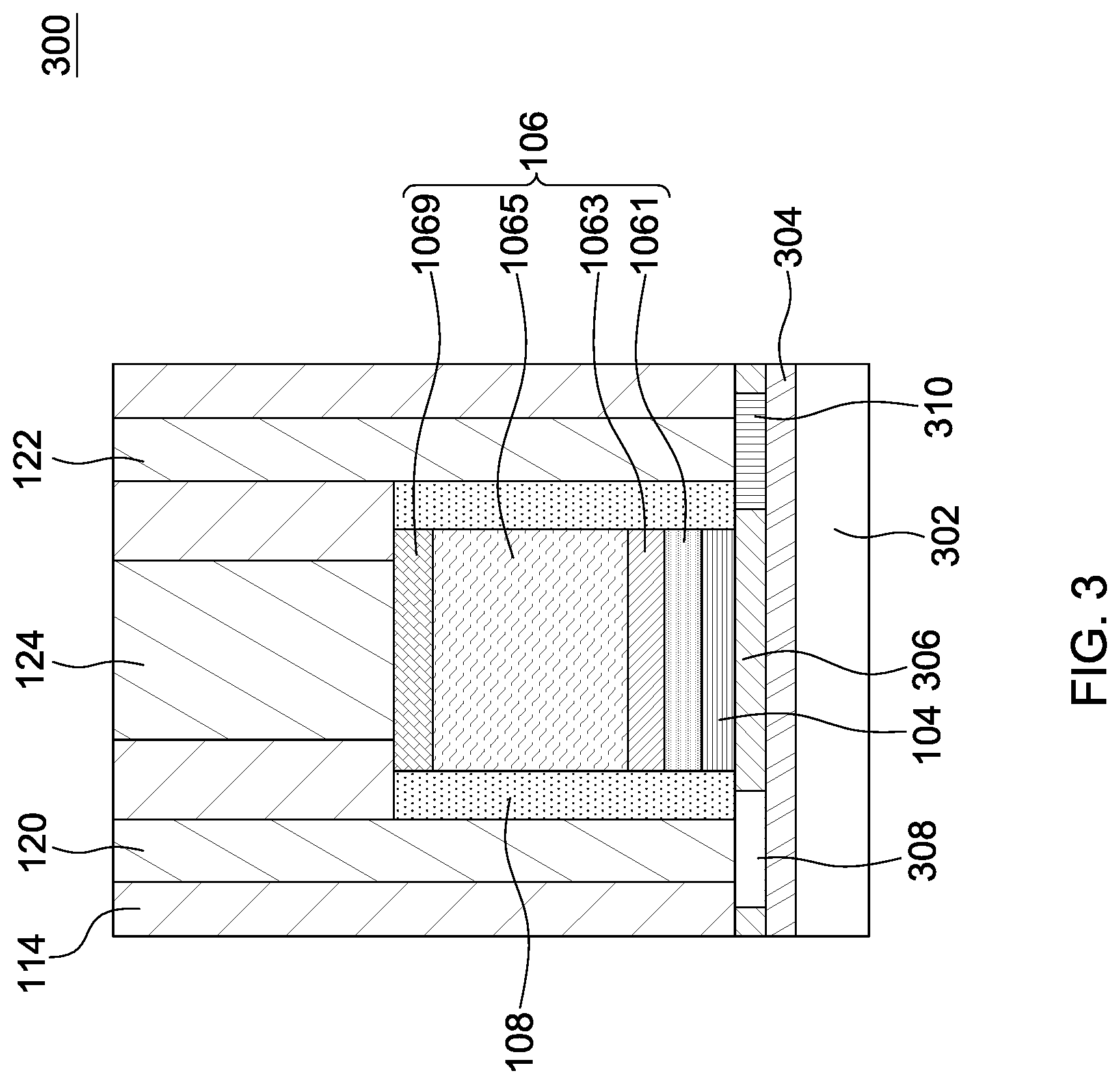 Patent US11777010 Figure 3 – Semiconductor structure and method for forming the same