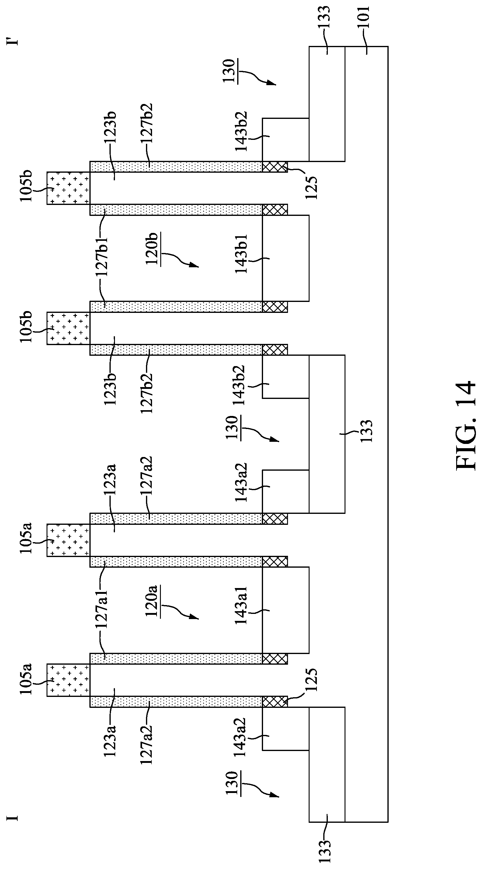 Patent US11777012 Figure 14 – Method for preparing semiconductor device with annular semiconductor fin