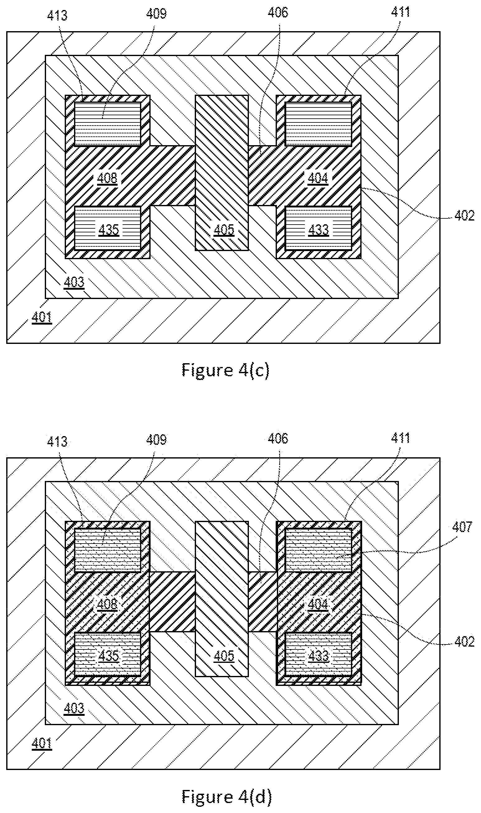 Patent US11777013 Figure 8 – Channel formation for three dimensional transistors