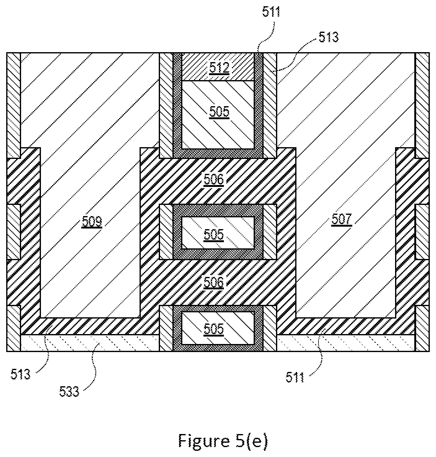 Patent US11777013 Figure 11 – Channel formation for three dimensional transistors