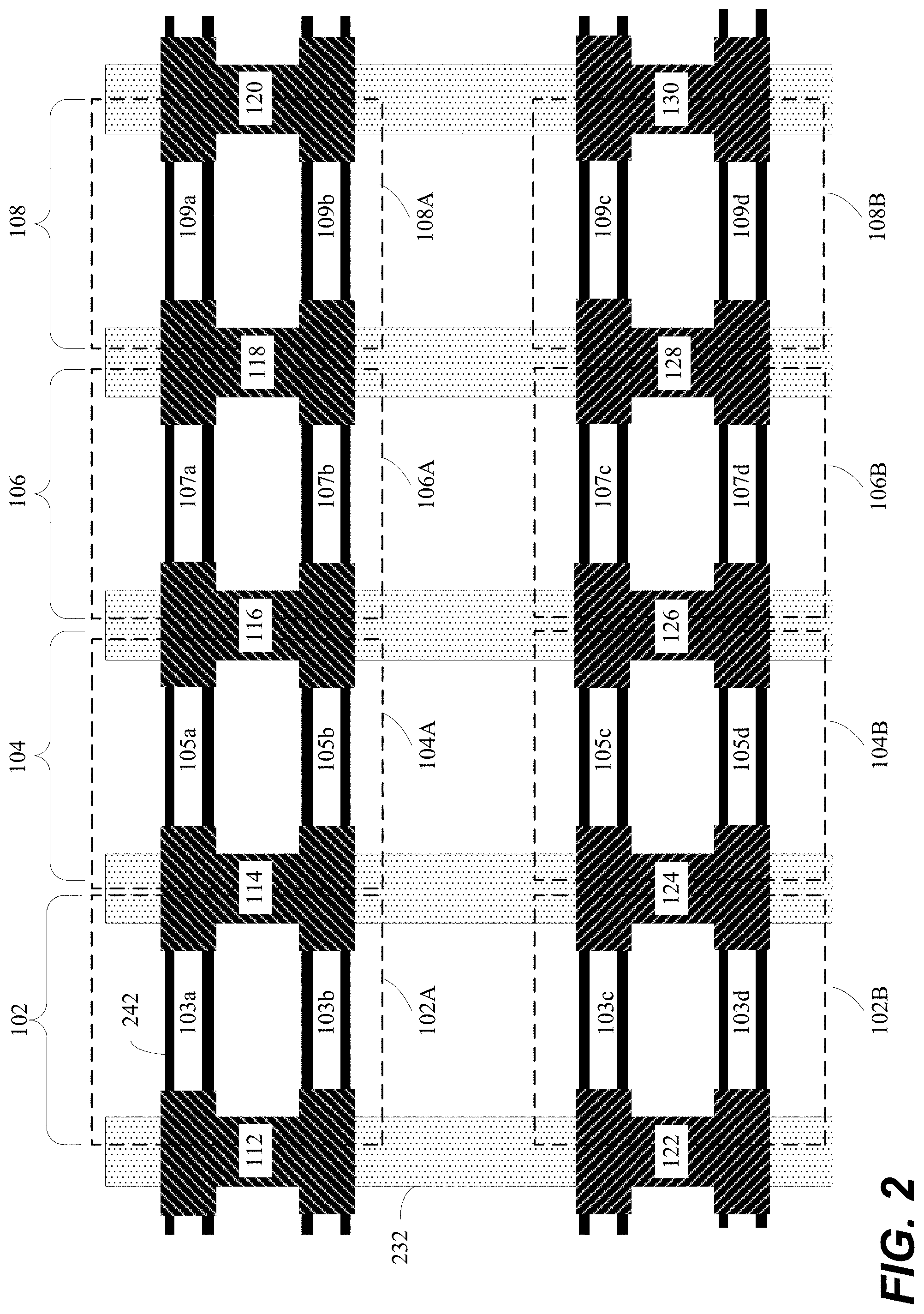 Patent US11777015 Figure 2 – Multiple planes of transistors with different transistor architectures to enhance 3D logic and memory circuits
