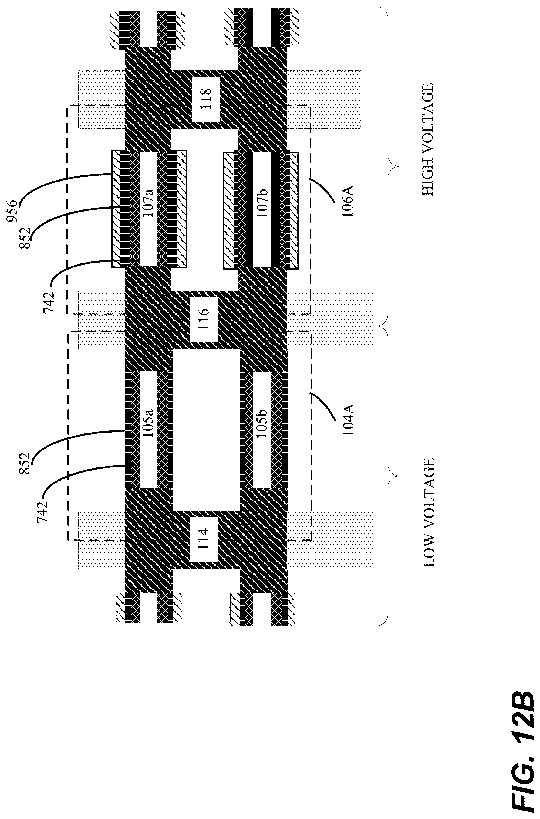 Patent US11777015 Figure 14 – Multiple planes of transistors with different transistor architectures to enhance 3D logic and memory circuits