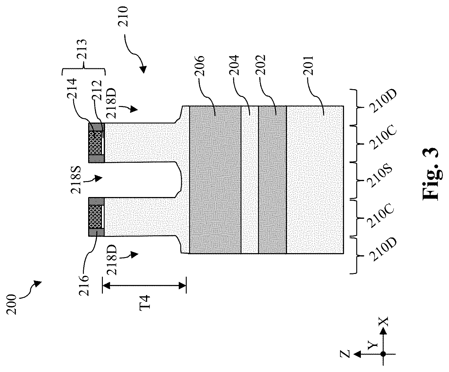 Patent US11777016 Figure 3 – Method of forming backside power rails
