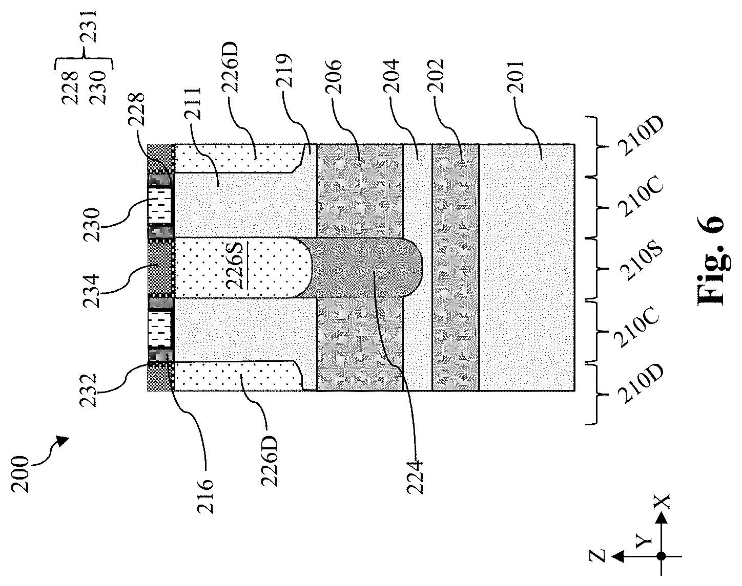 Patent US11777016 Figure 6 – Method of forming backside power rails
