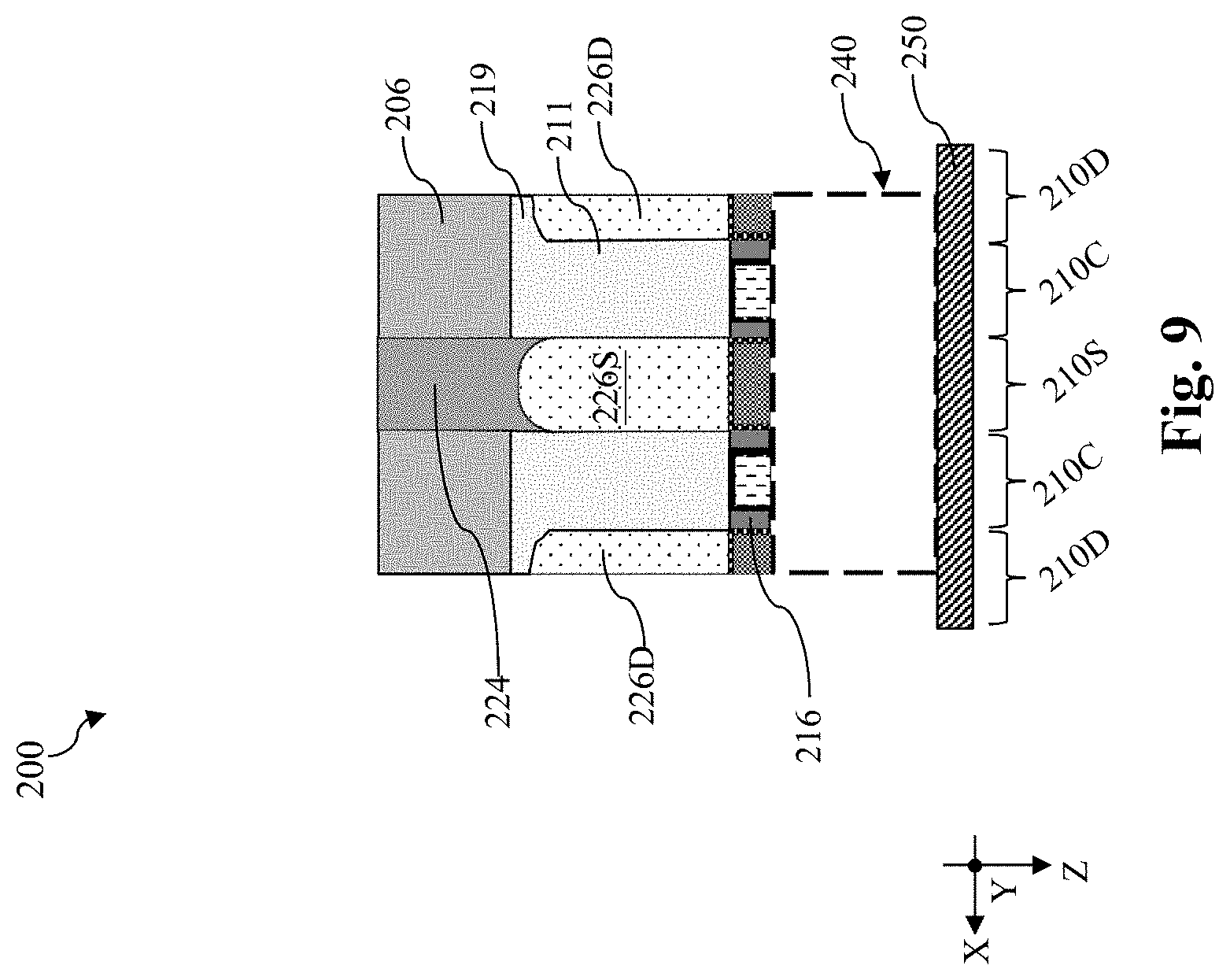 Patent US11777016 Figure 9 – Method of forming backside power rails