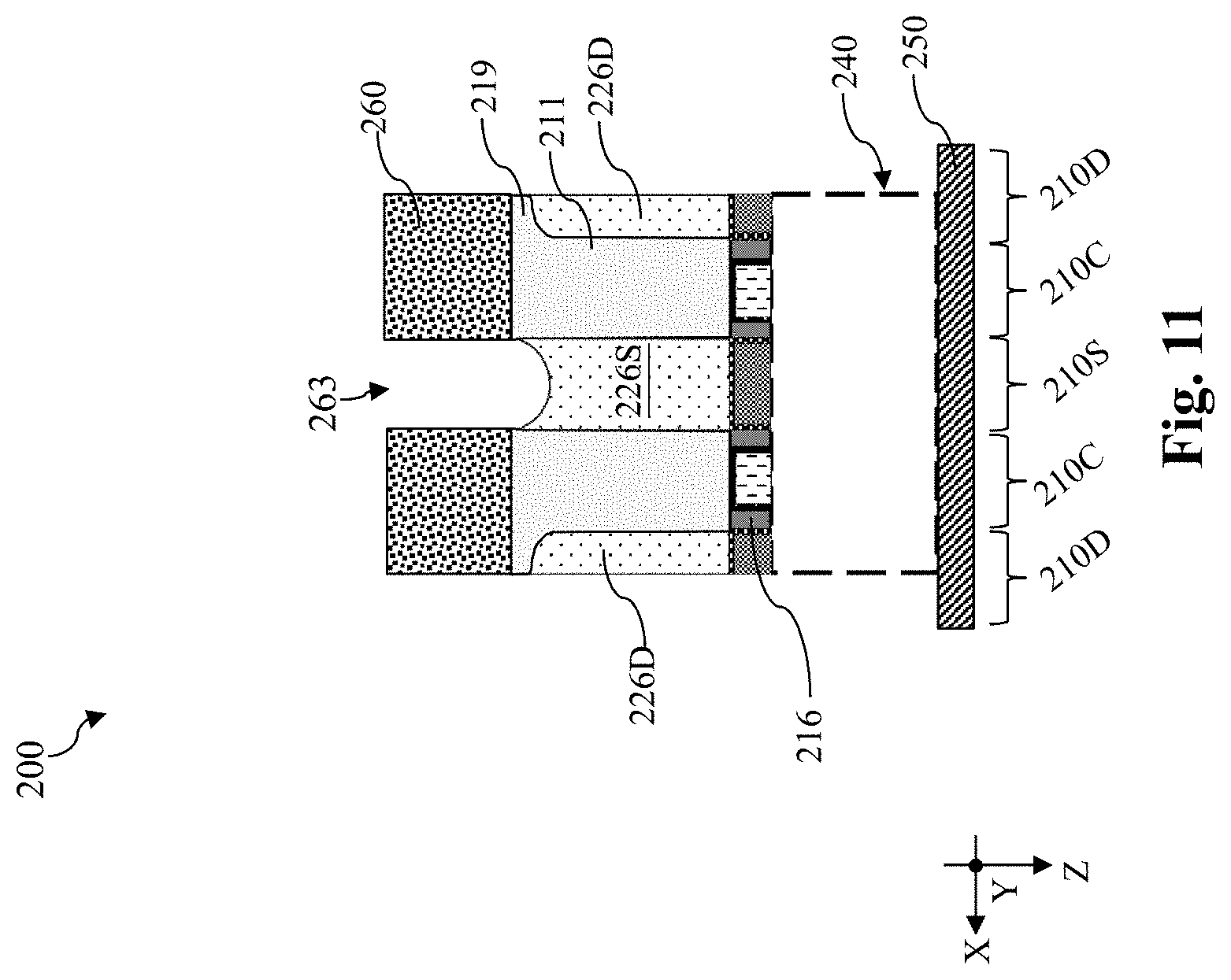 Patent US11777016 Figure 11 – Method of forming backside power rails