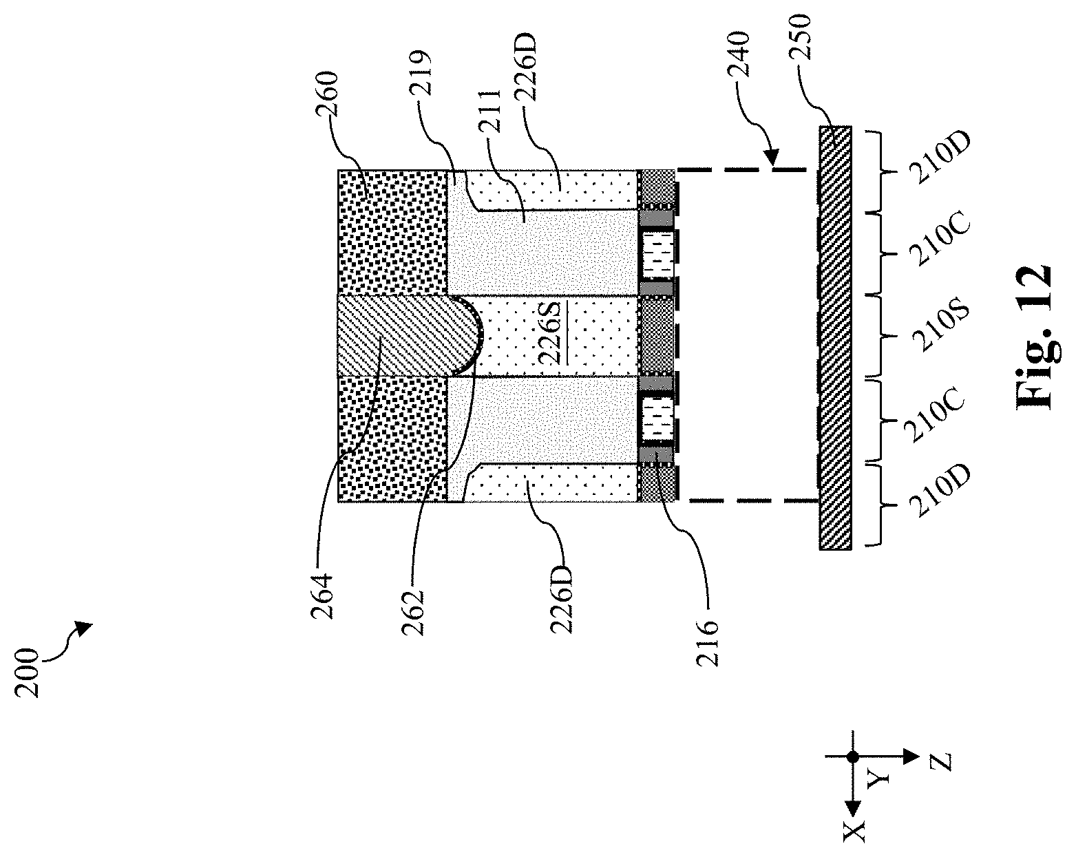 Patent US11777016 Figure 12 – Method of forming backside power rails