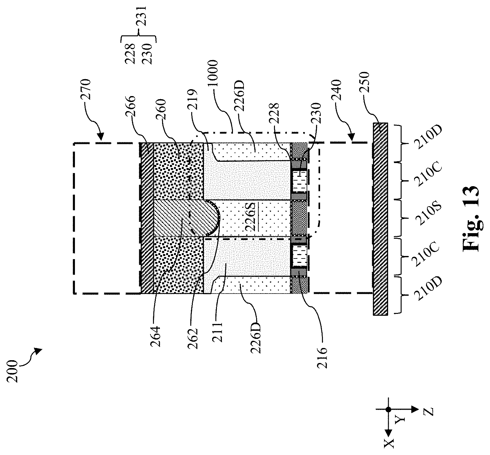 Patent US11777016 Figure 13 – Method of forming backside power rails