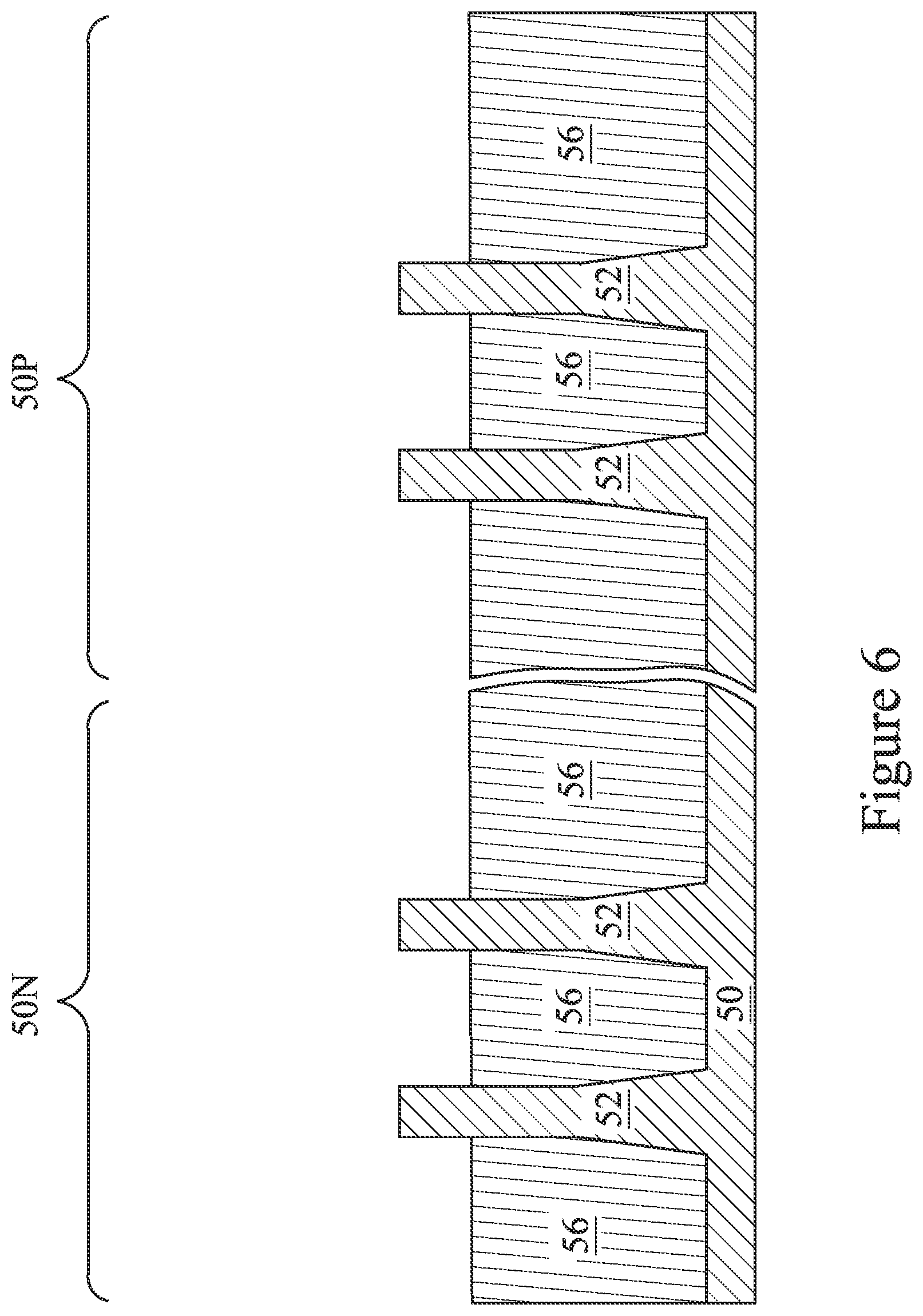 Patent US11777017 Figure 6 – Negative-capacitance and ferroelectric field-effect transistor (NCFET and FE-FET) devices
