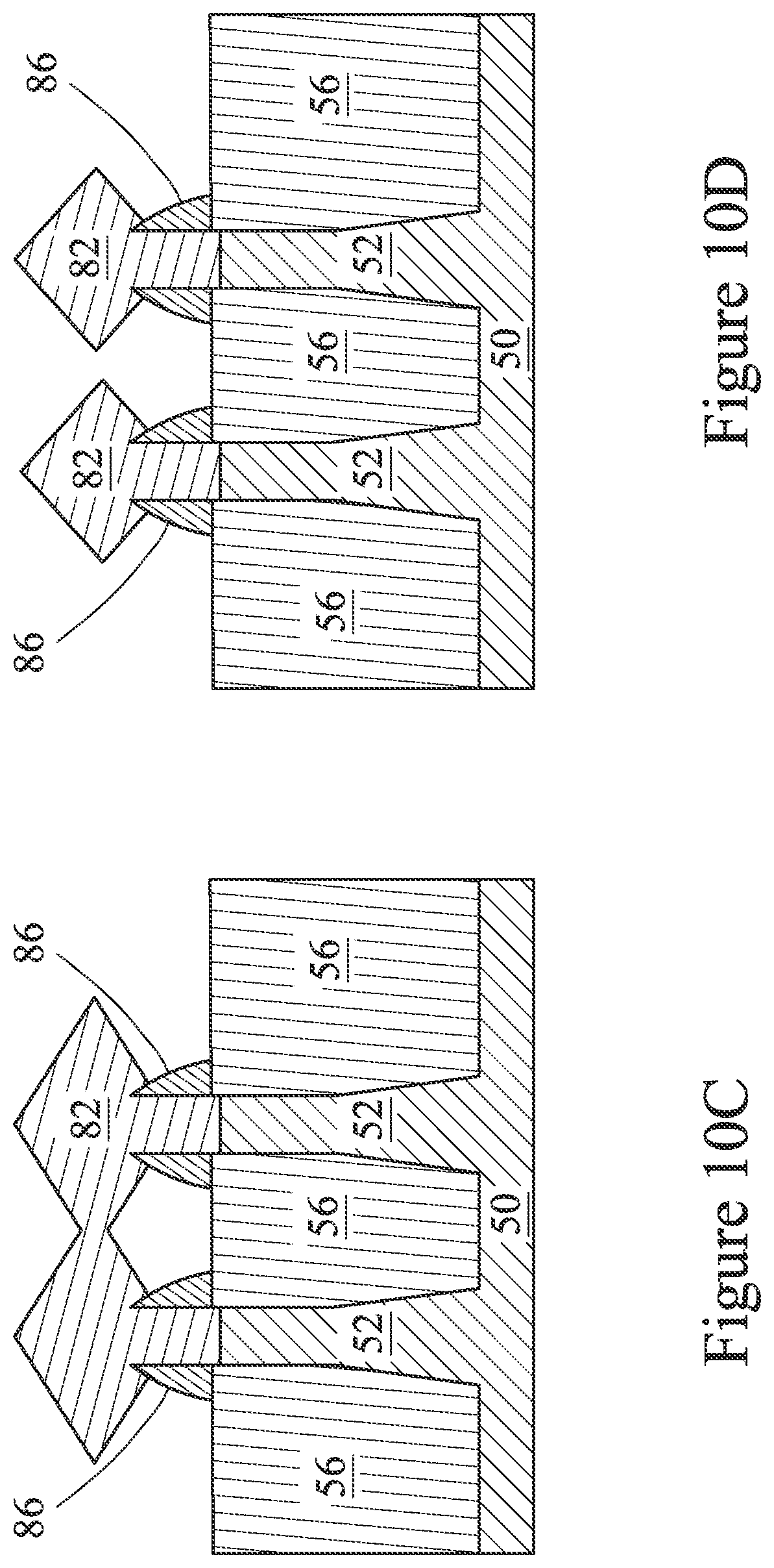 Patent US11777017 Figure 11 – Negative-capacitance and ferroelectric field-effect transistor (NCFET and FE-FET) devices