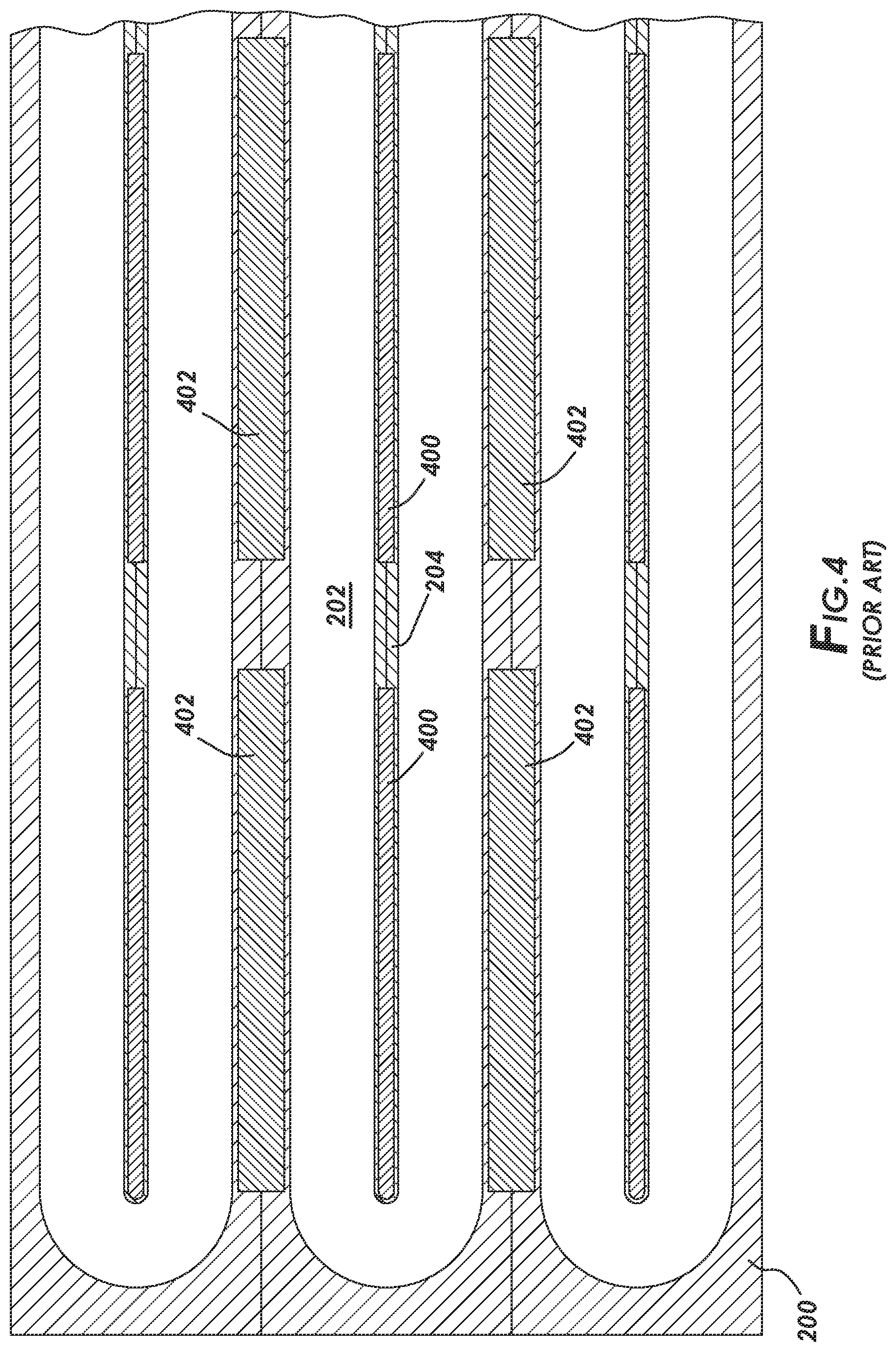 Patent US11777018 Figure 4 – Layout to reduce current crowding at endpoints