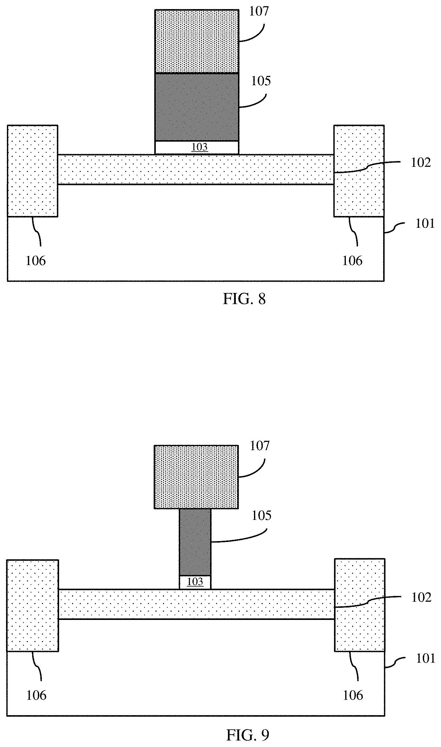 Patent US11777019 Figure 8 – Lateral heterojunction bipolar transistor with improved breakdown voltage and method