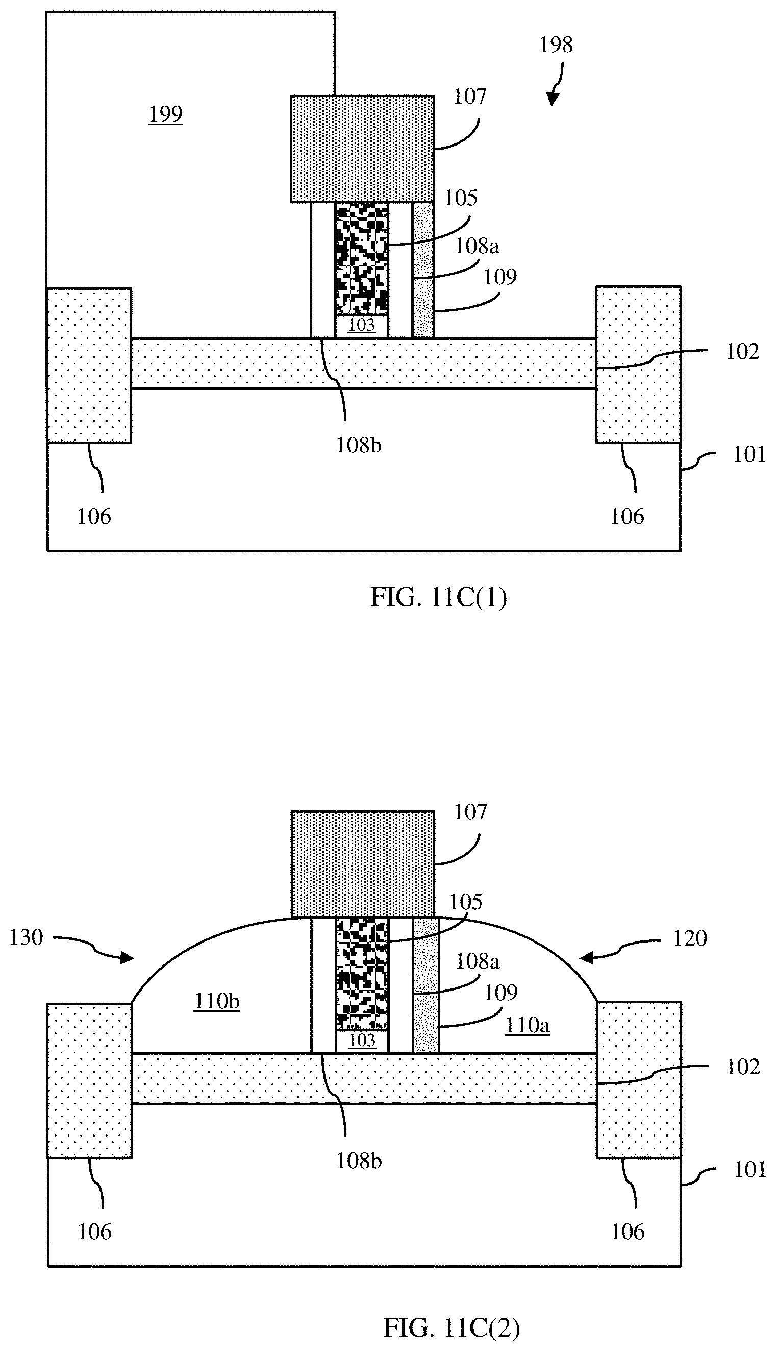 Patent US11777019 Figure 12 – Lateral heterojunction bipolar transistor with improved breakdown voltage and method