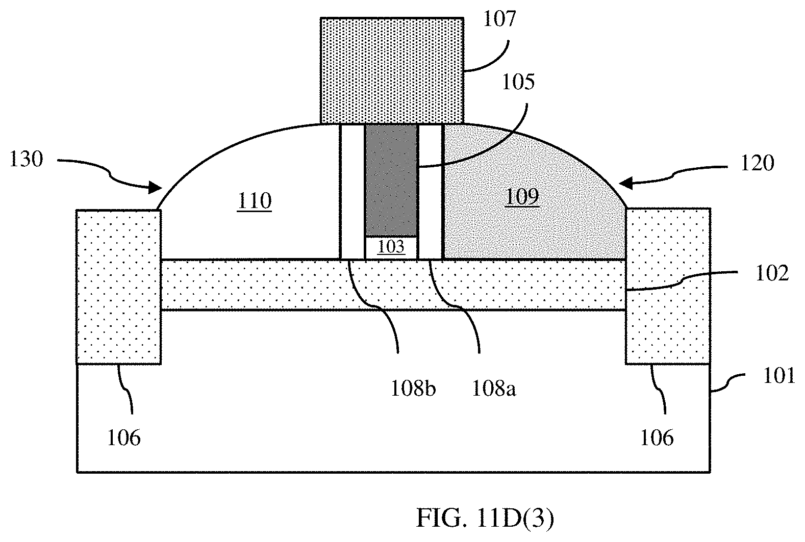 Patent US11777019 Figure 14 – Lateral heterojunction bipolar transistor with improved breakdown voltage and method