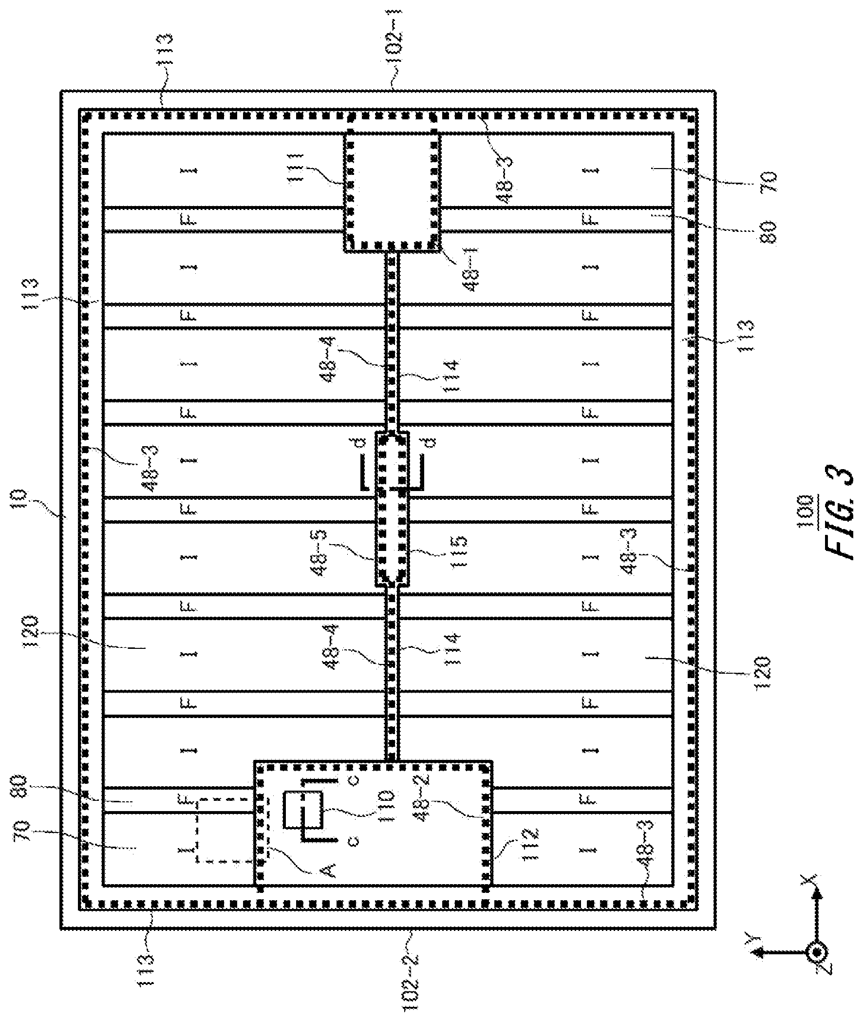 Patent US11777020 Figure 3 – Semiconductor device and semiconductor module