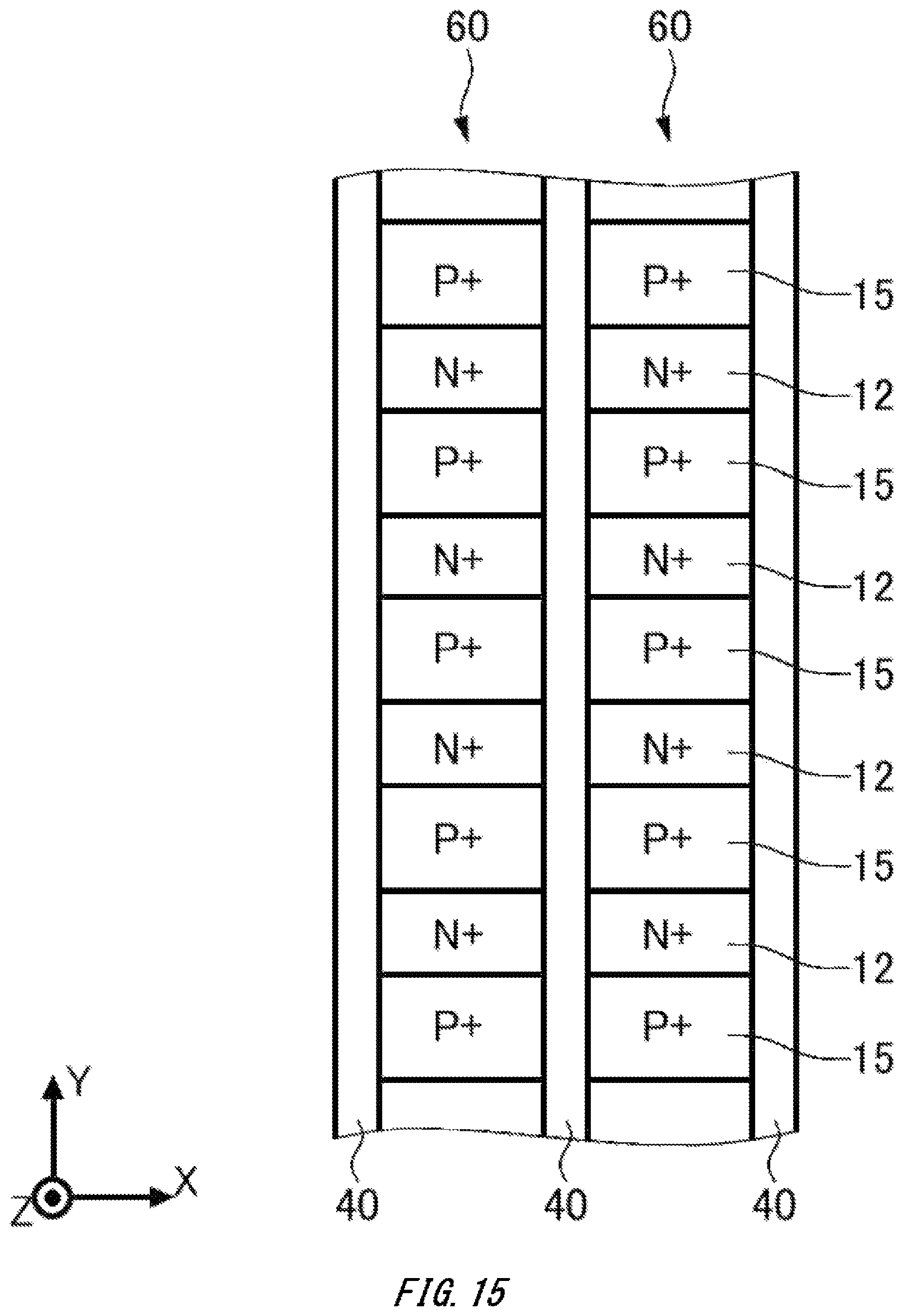 Patent US11777020 Figure 15 – Semiconductor device and semiconductor module