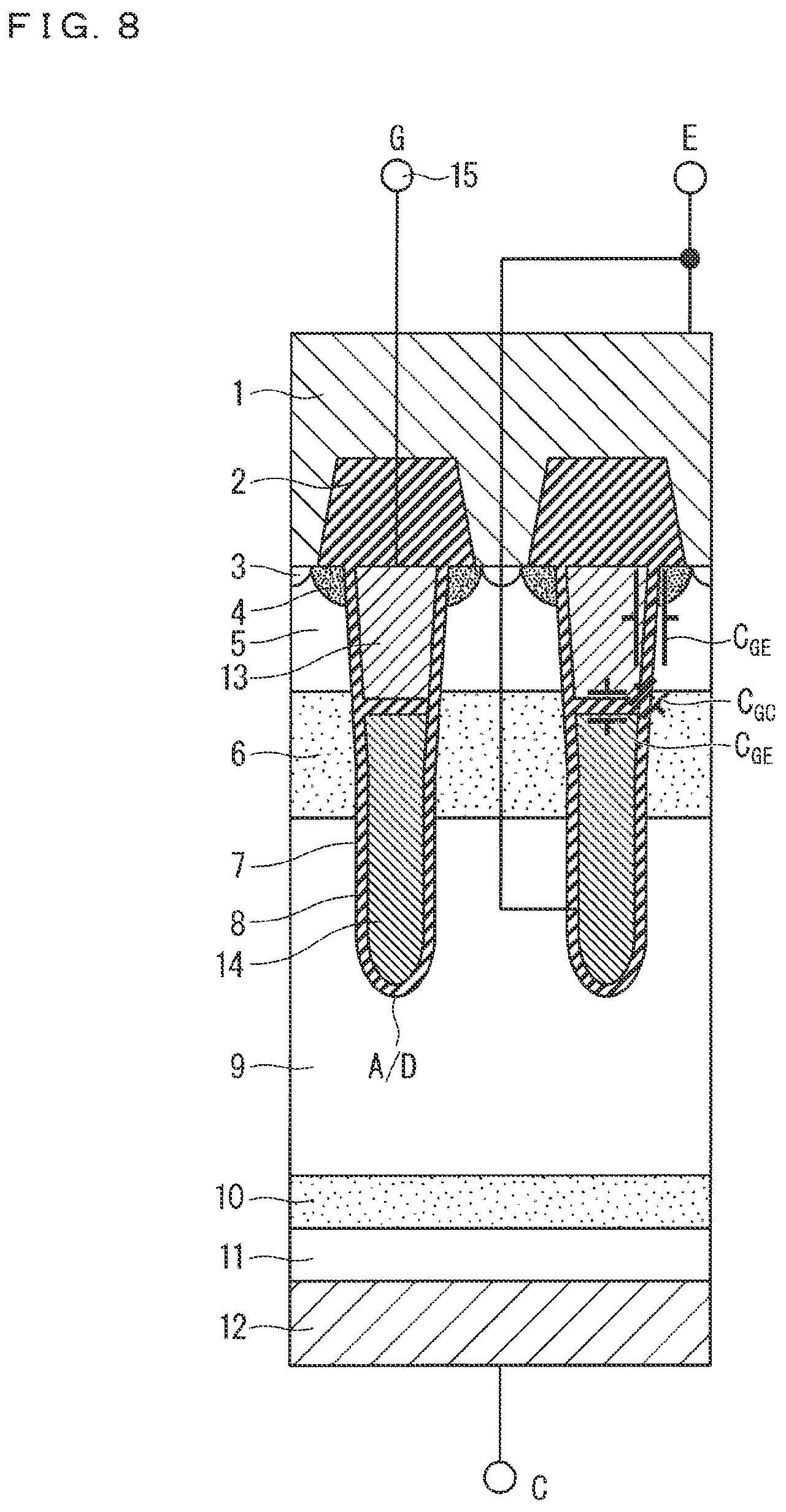 Patent US11777021 Figure 8 – Semiconductor device