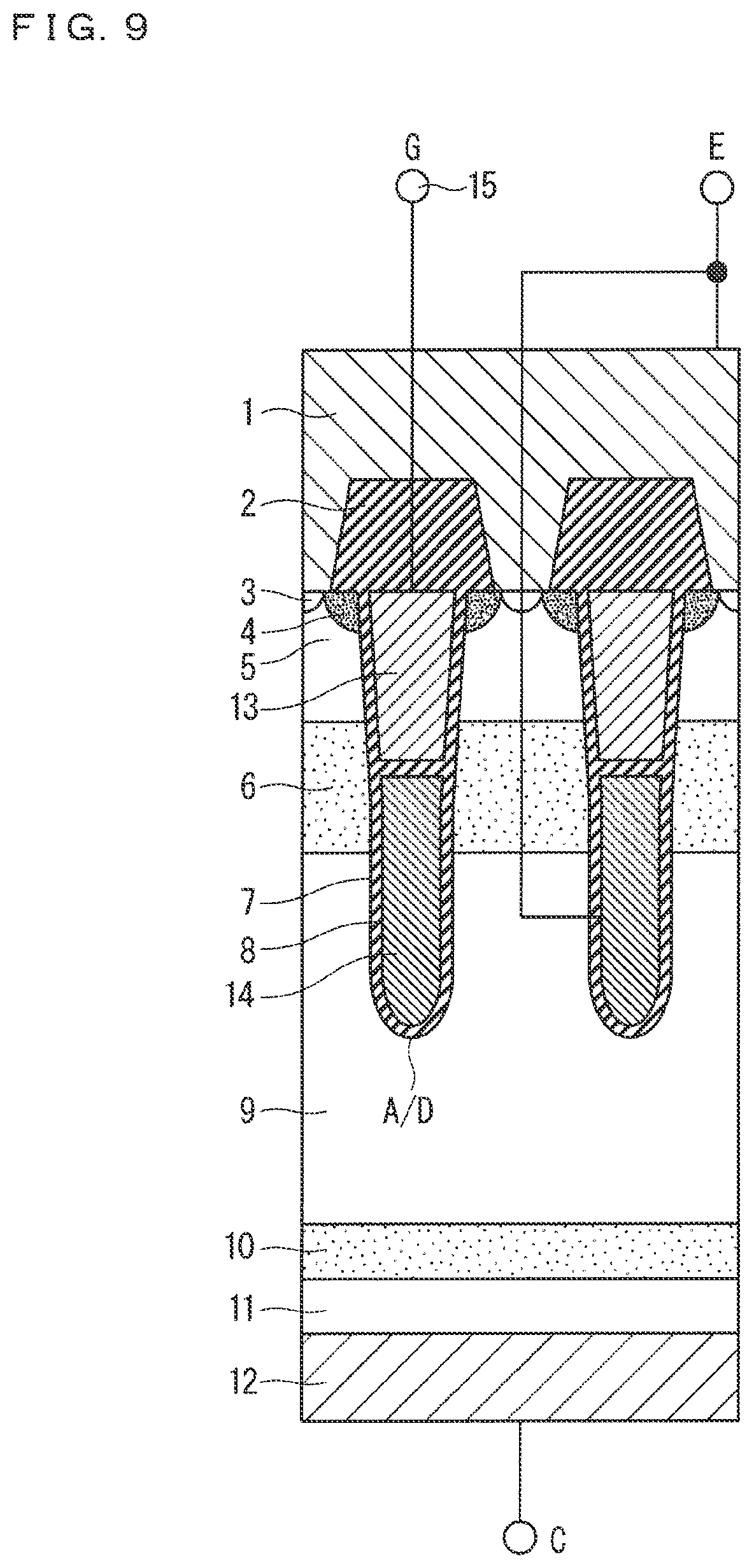 Patent US11777021 Figure 9 – Semiconductor device