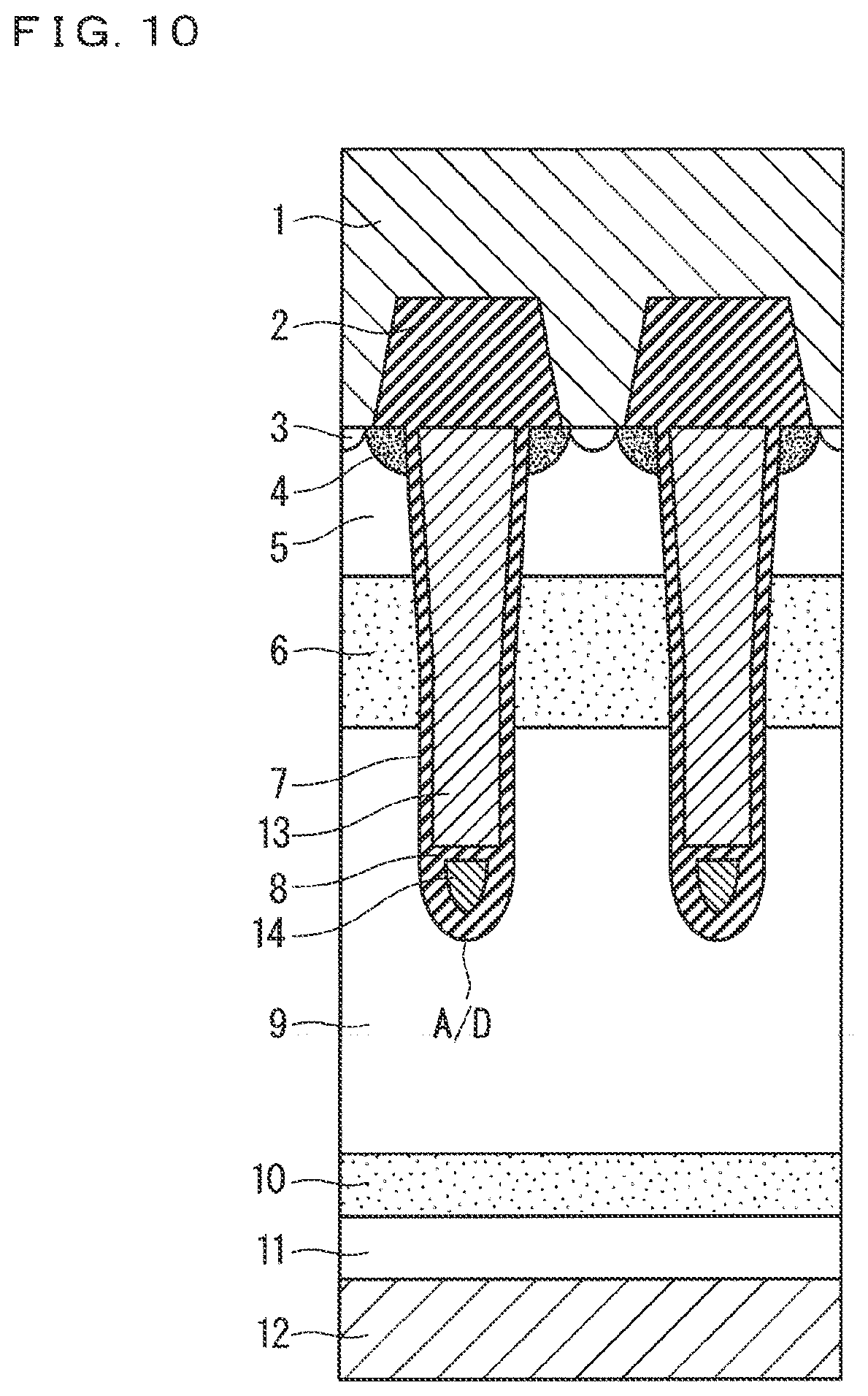 Patent US11777021 Figure 10 – Semiconductor device