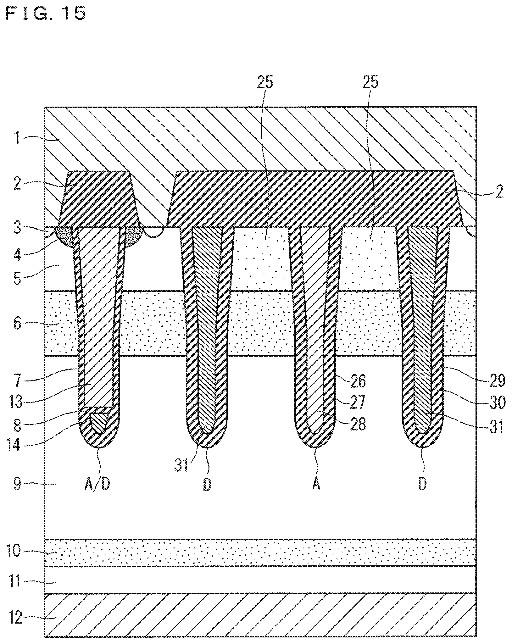 Patent US11777021 Figure 15 – Semiconductor device