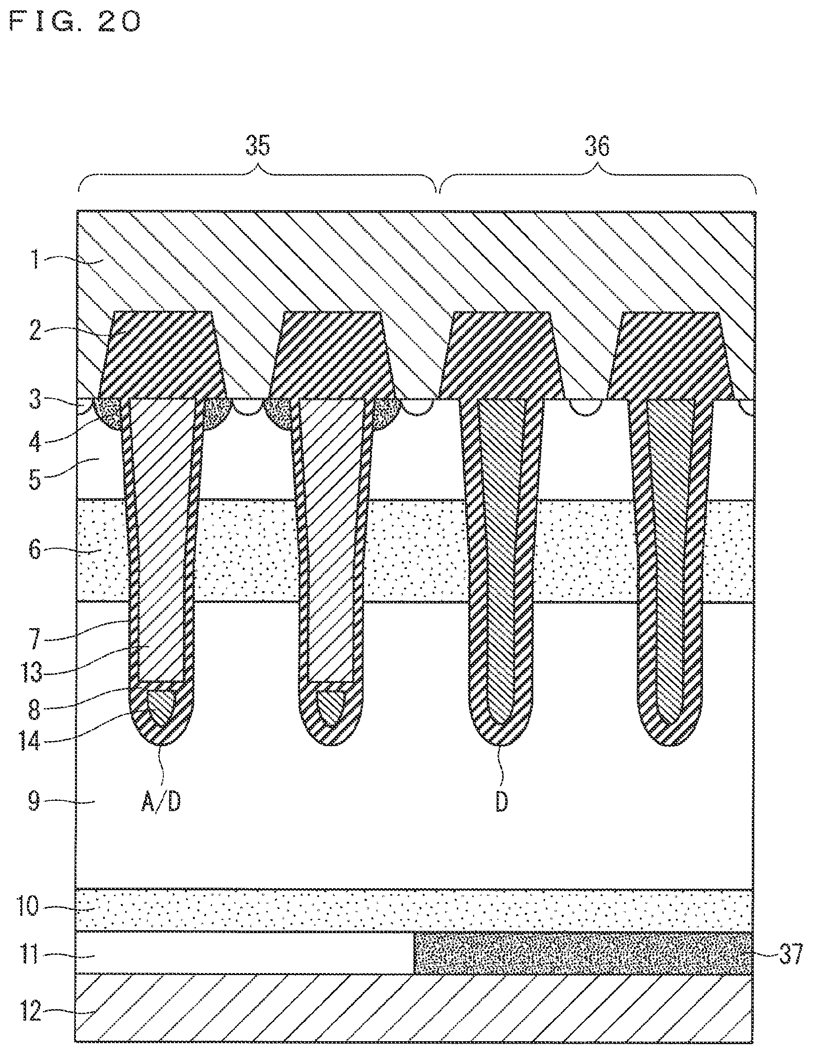 Patent US11777021 Figure 20 – Semiconductor device