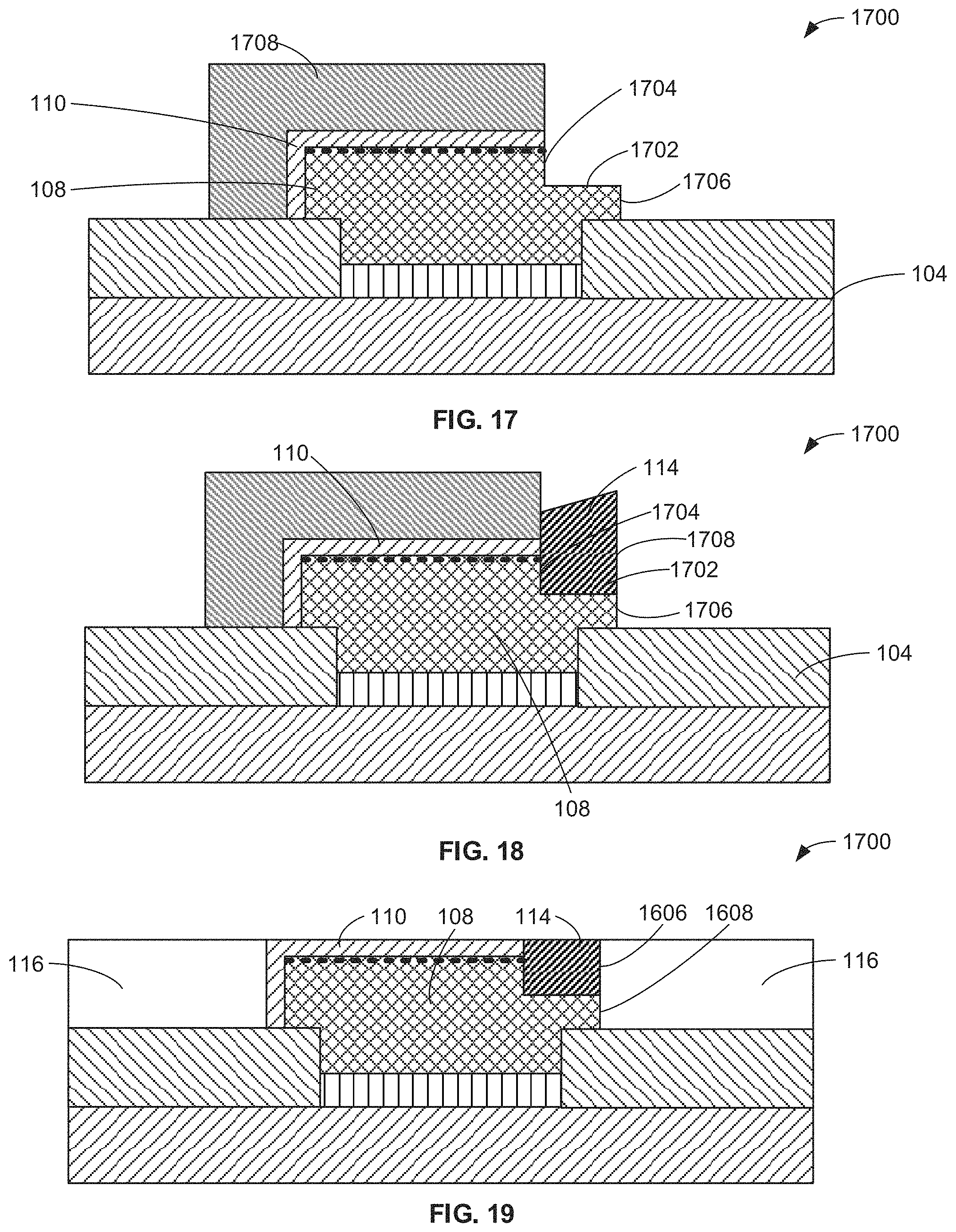Patent US11777022 Figure 8 – Transistors including first and second semiconductor materials between source and drain regions and methods of manufacturing the same