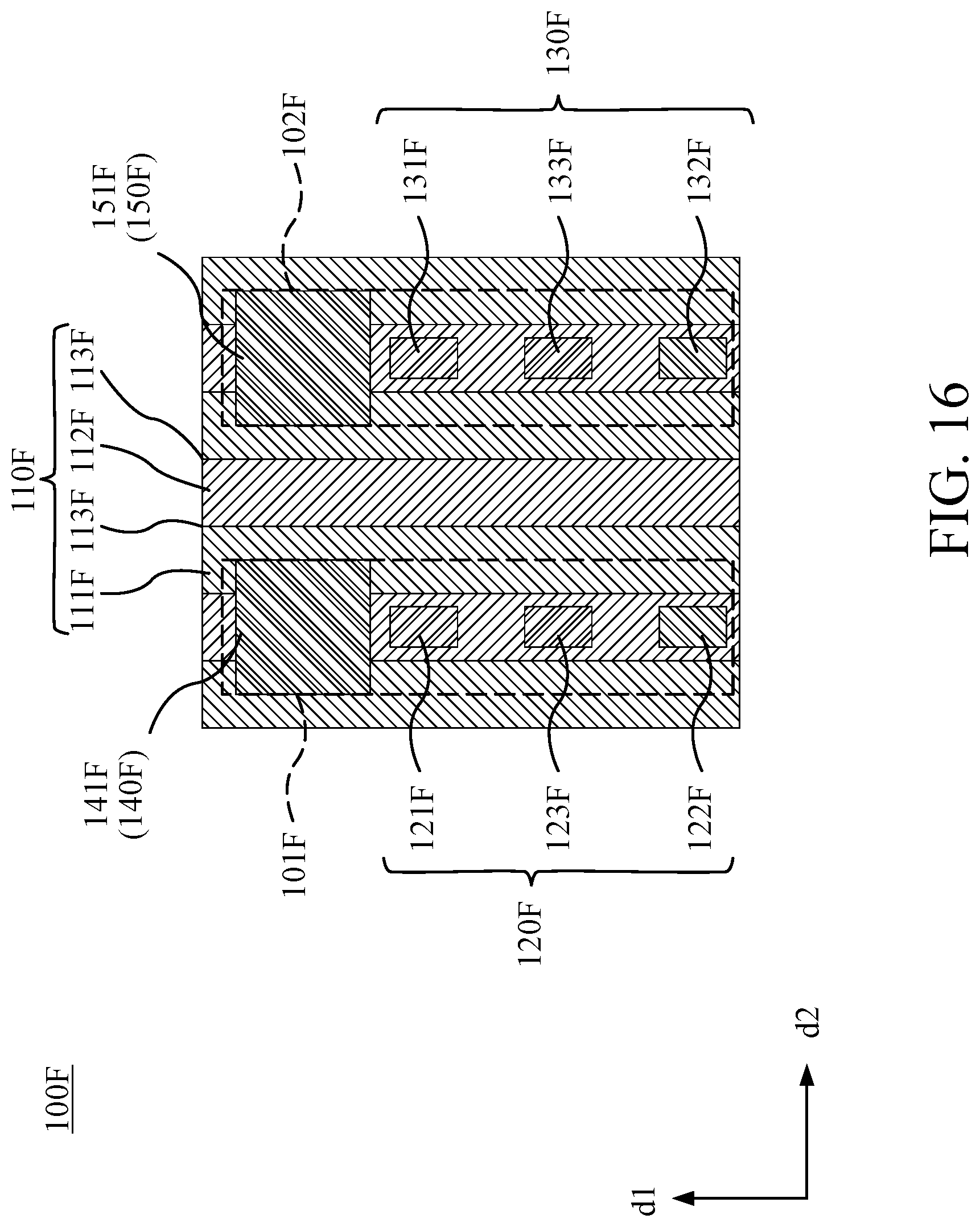 Patent US11777023 Figure 16 – Semiconductor device and method for manufacturing the same