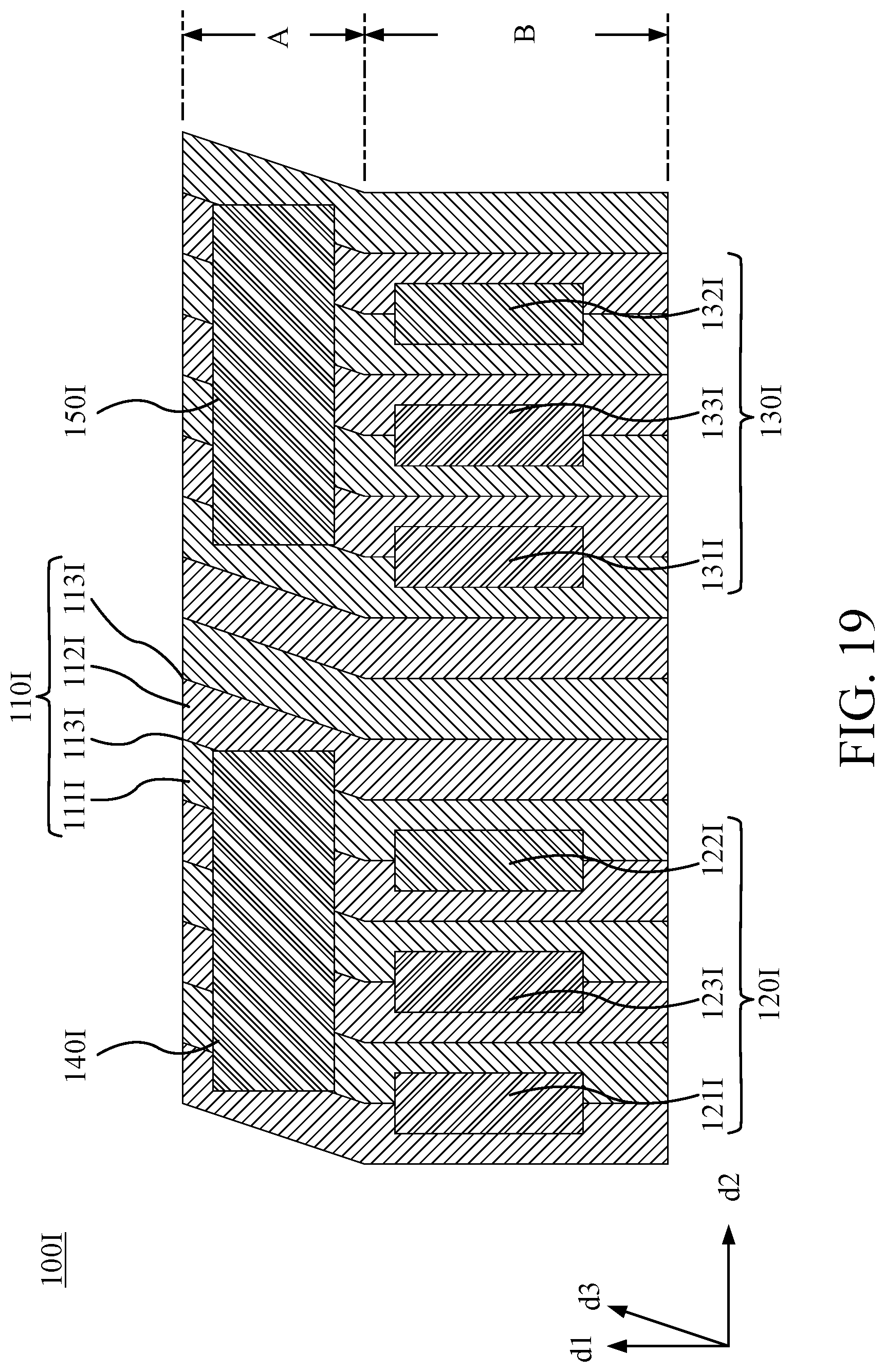 Patent US11777023 Figure 19 – Semiconductor device and method for manufacturing the same