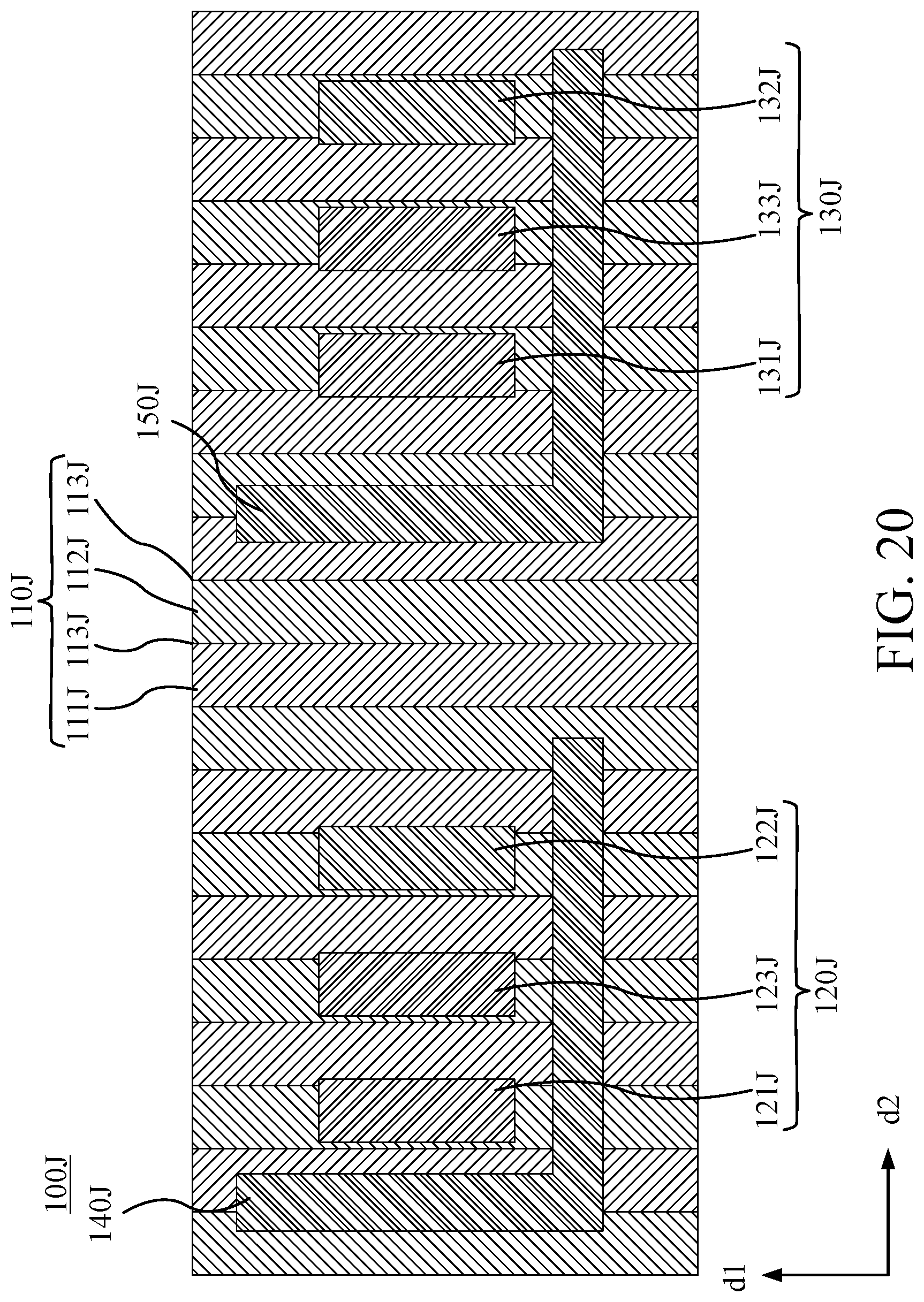 Patent US11777023 Figure 20 – Semiconductor device and method for manufacturing the same