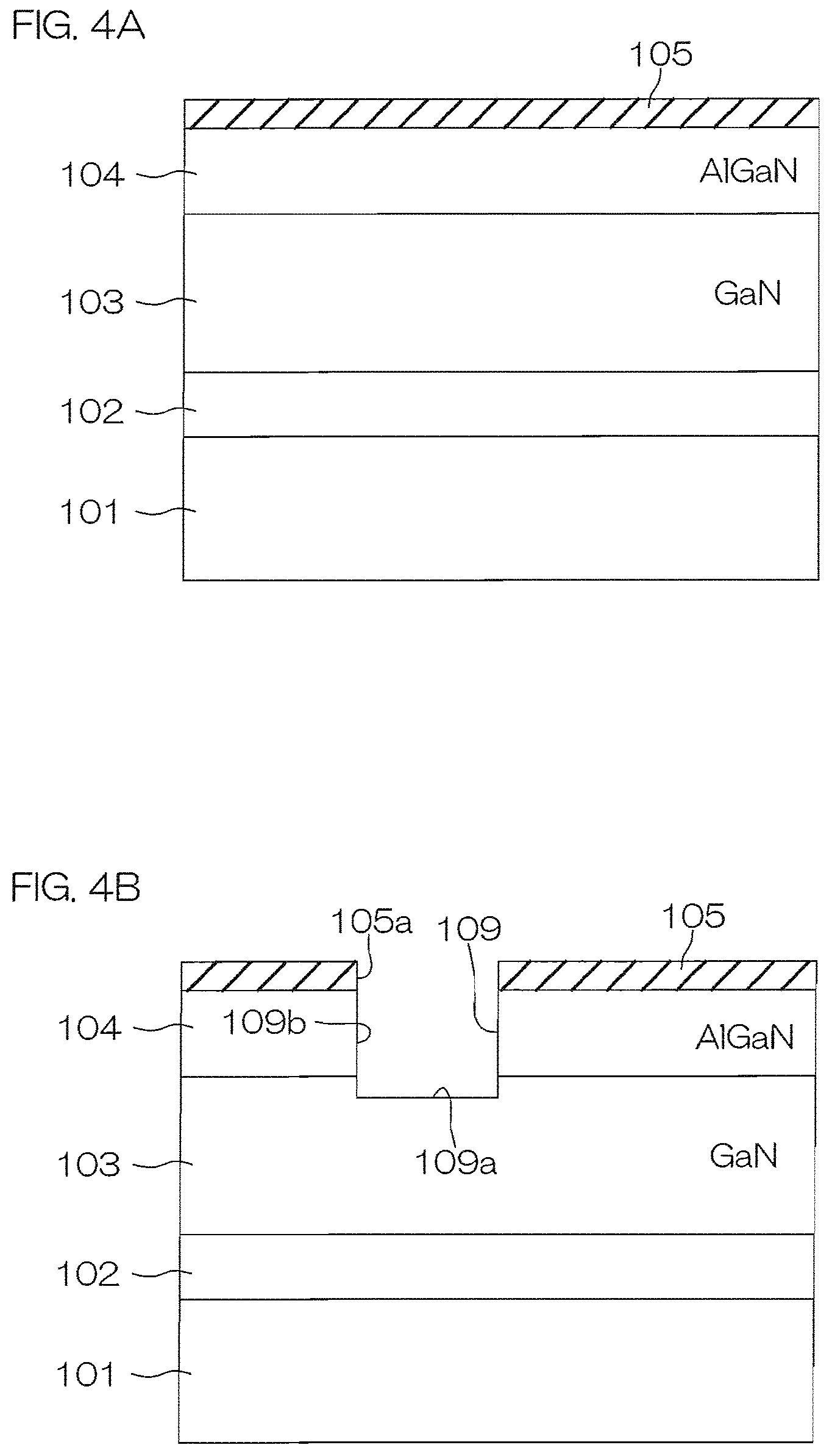 Patent US11777024 Figure 4 – Nitride semiconductor device and fabrication method therefor