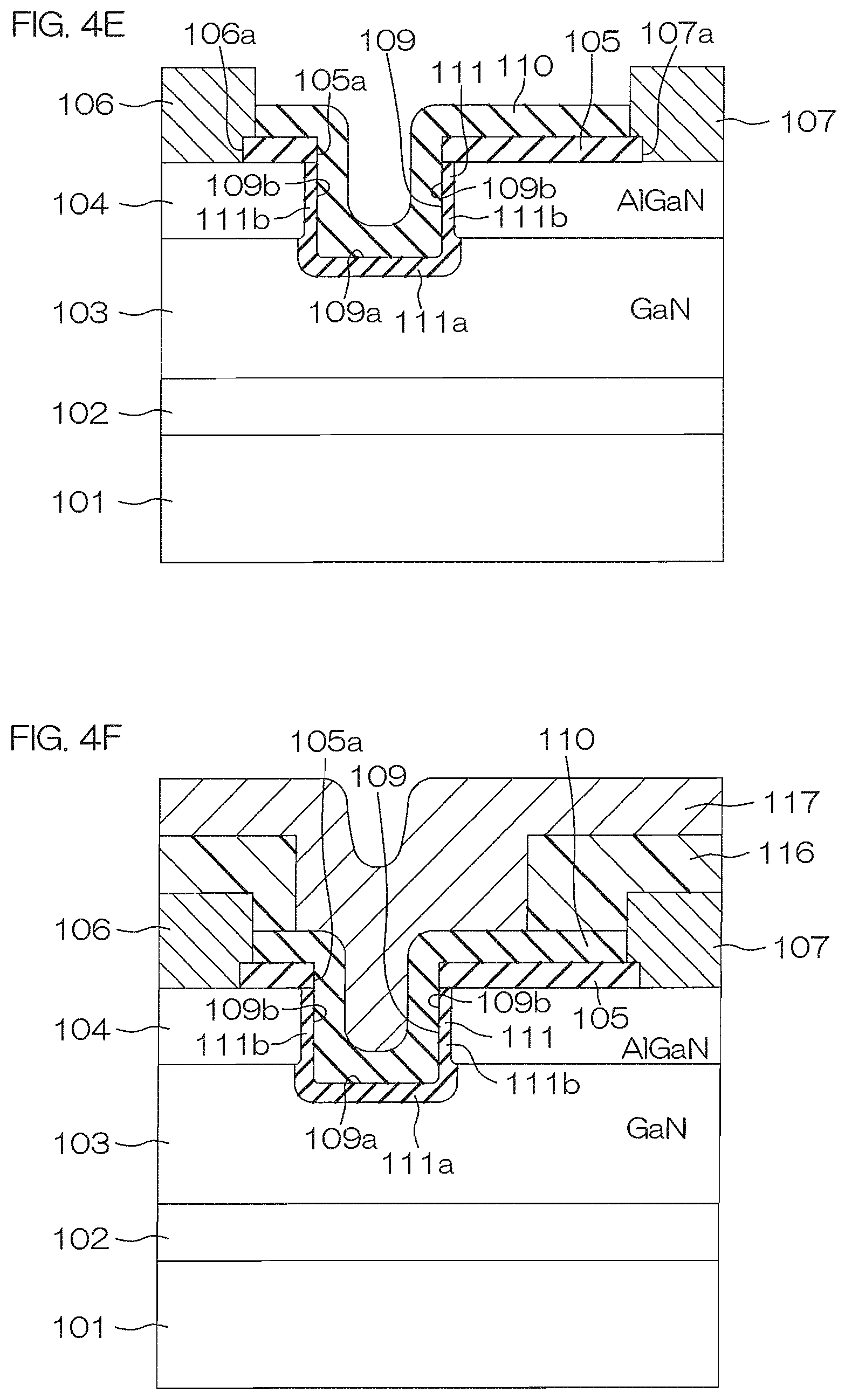 Patent US11777024 Figure 6 – Nitride semiconductor device and fabrication method therefor